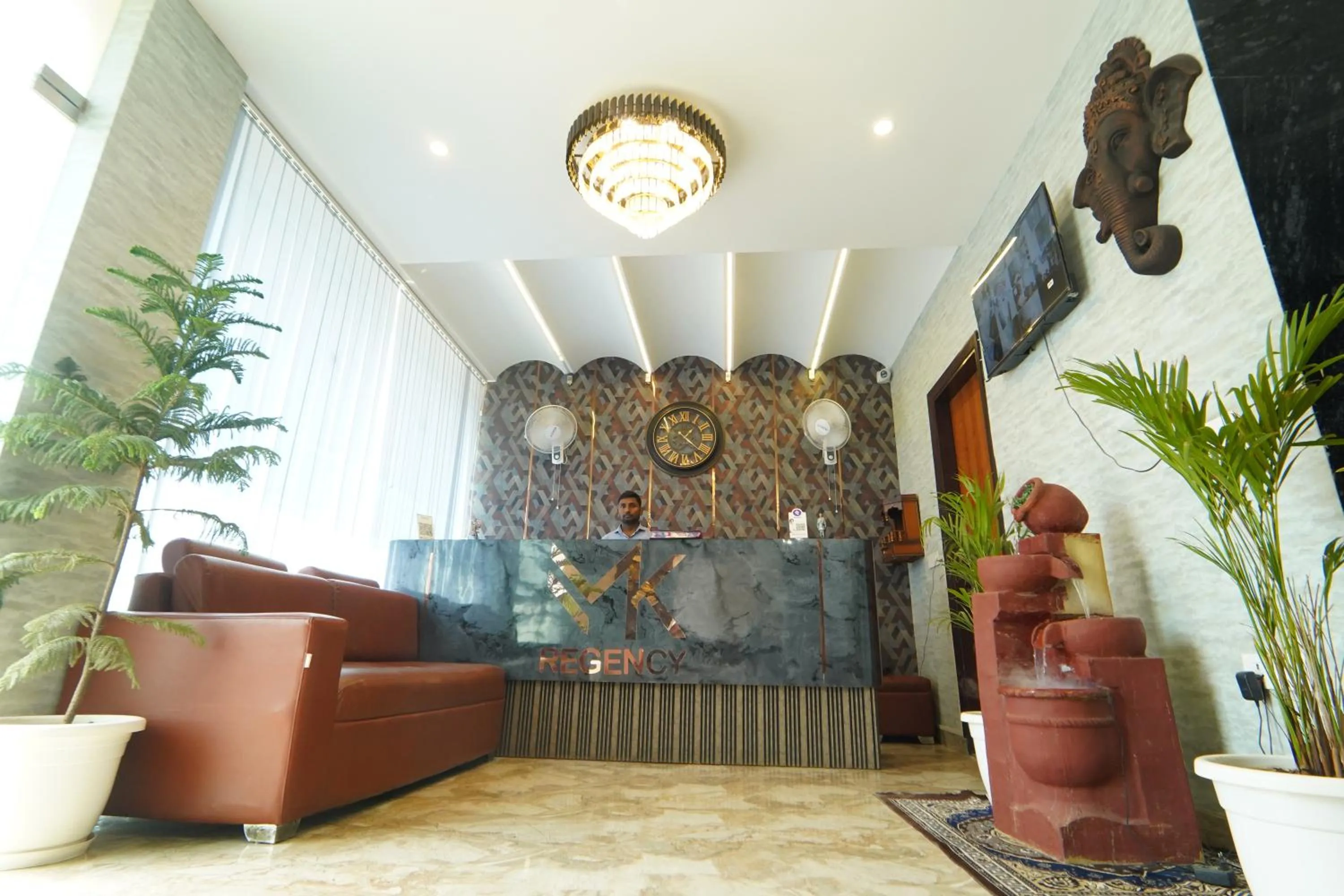Lobby or reception in MK Regency