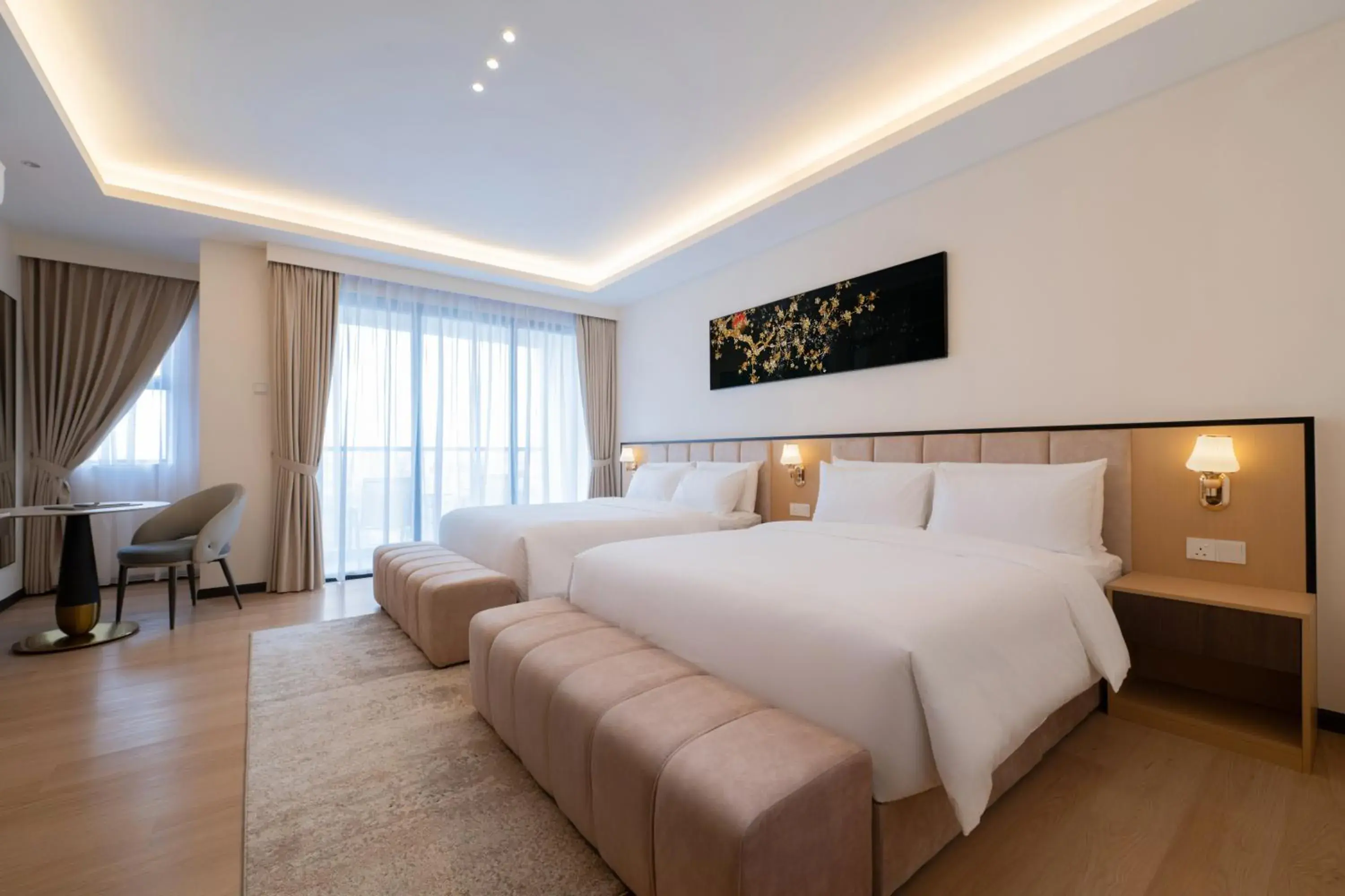 Superior Twin with balcony - 2 Queen , City View in Asteria Melaka by Attic Suite Superior Twin with balcony - 2 Queen , City View in Asteria Melaka by Attic Suite