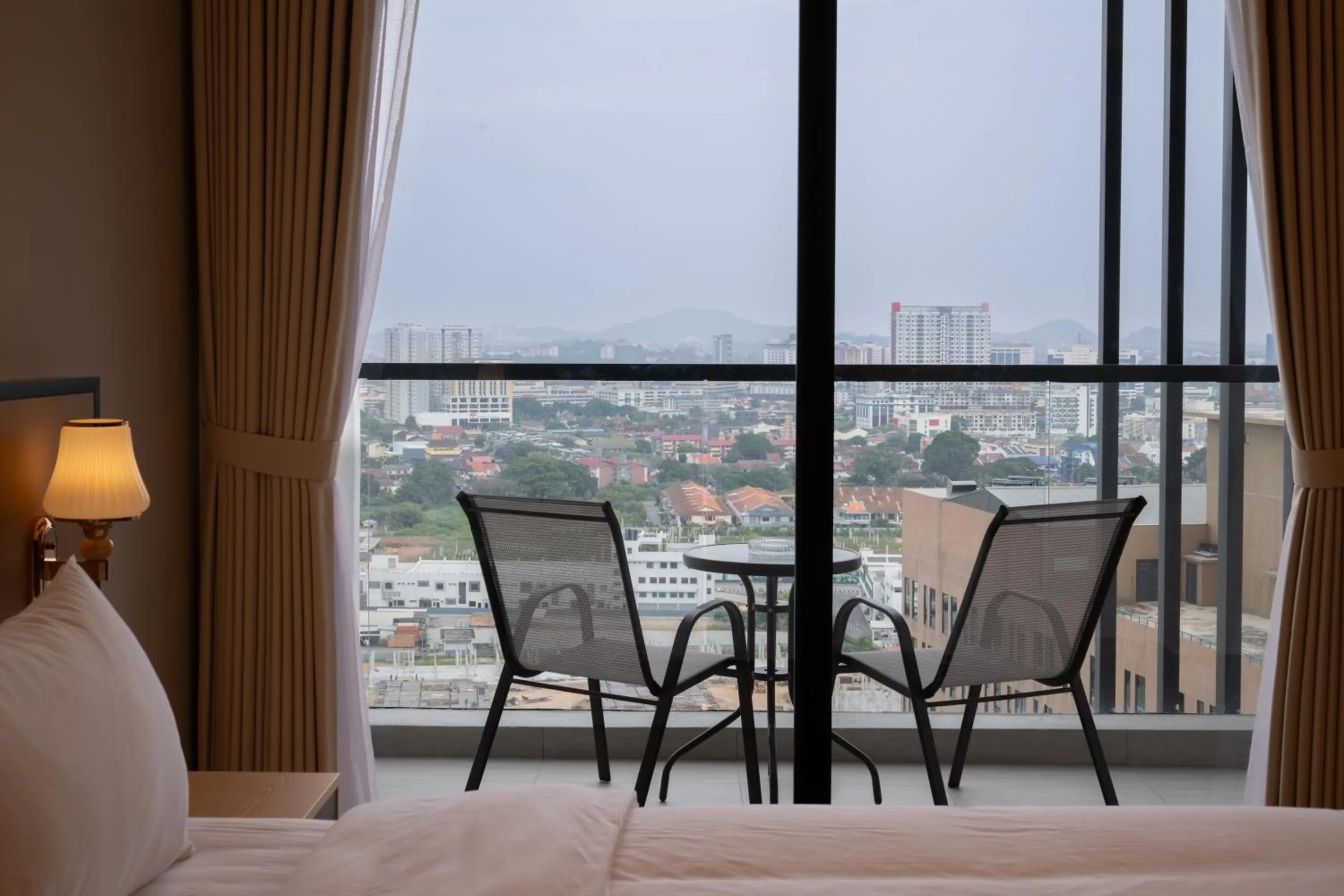 View (from property/room), Bed in Asteria Melaka by Attic Suite