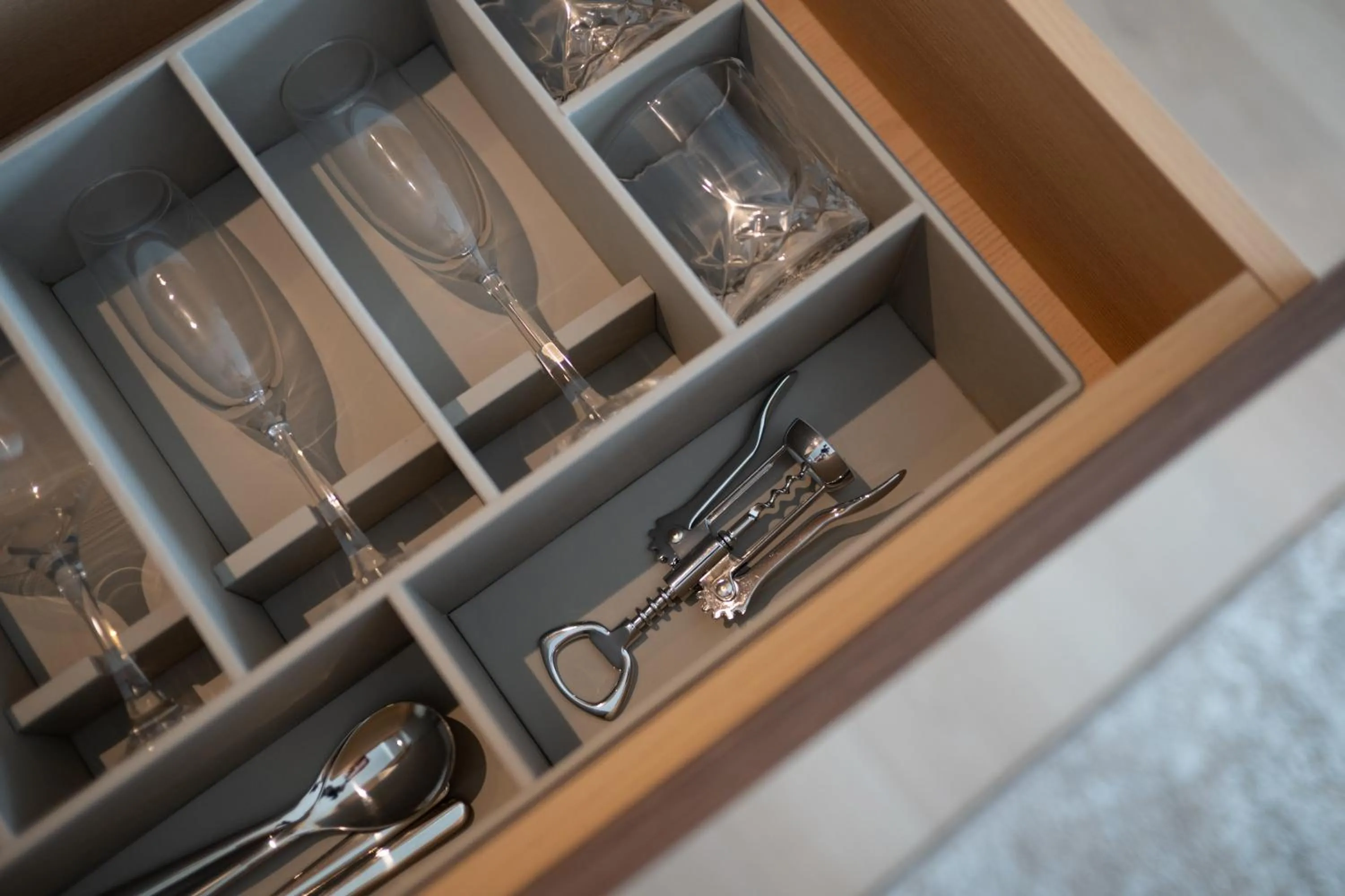 minibar in Asteria Melaka by Attic Suite