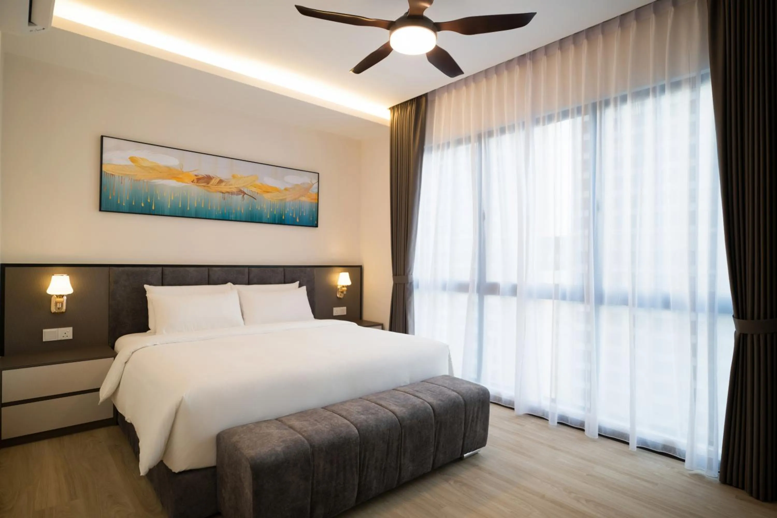 Bed in Asteria Melaka by Attic Suite