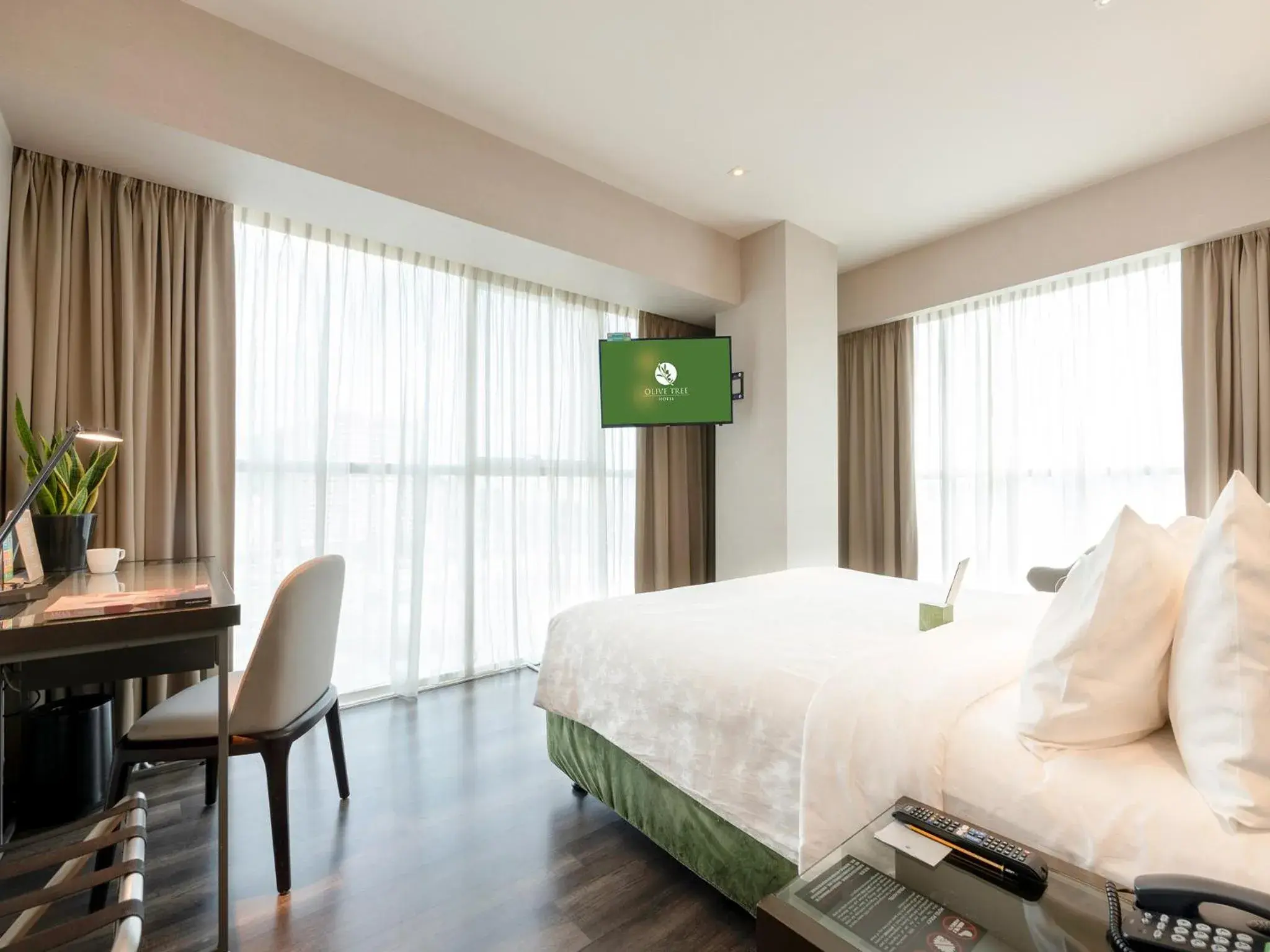 Bedroom, Bed in Olive Tree Hotel Penang Bedroom, Bed in Olive Tree Hotel Penang