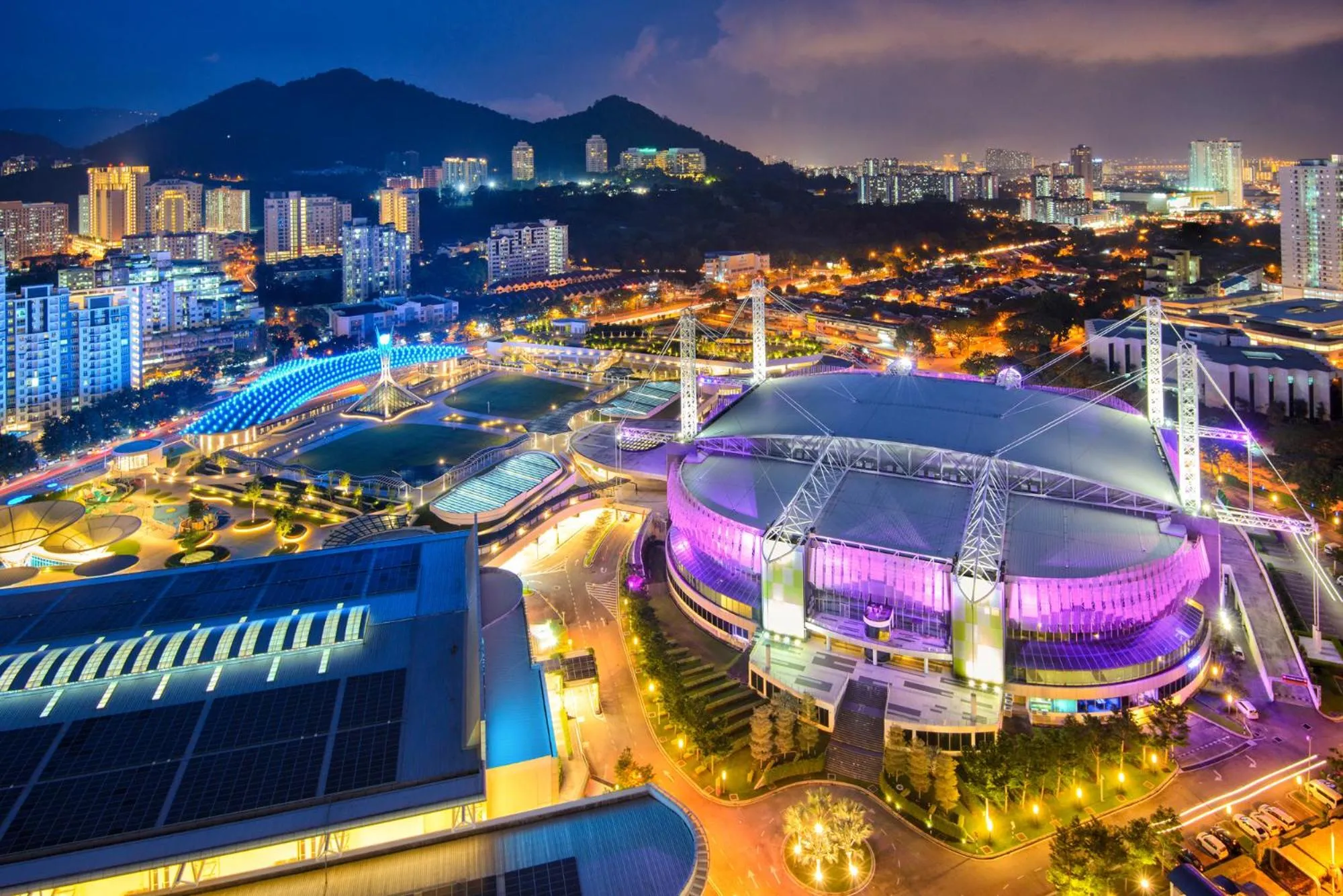 City view in Olive Tree Hotel Penang