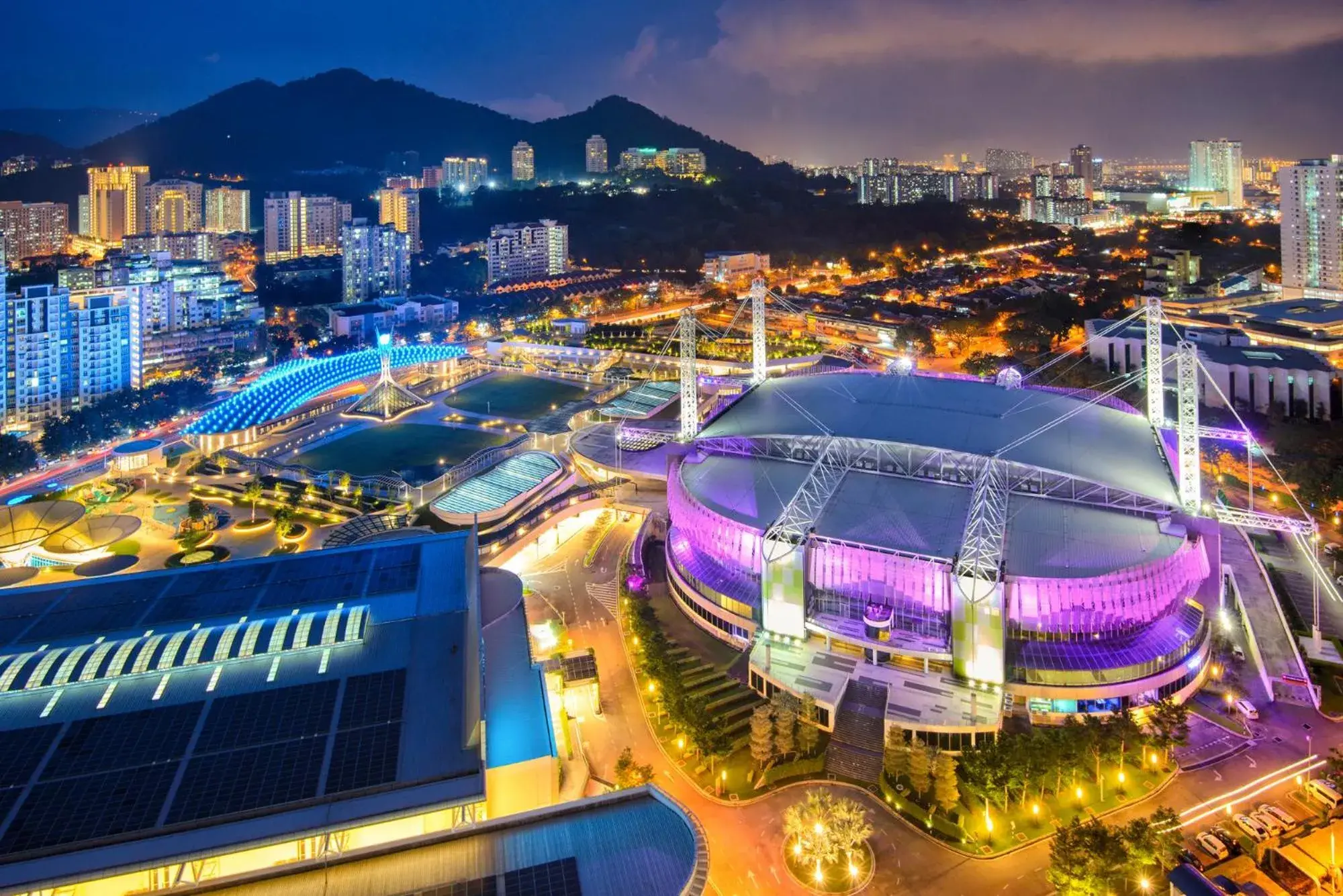 City view in Olive Tree Hotel Penang City view in Olive Tree Hotel Penang