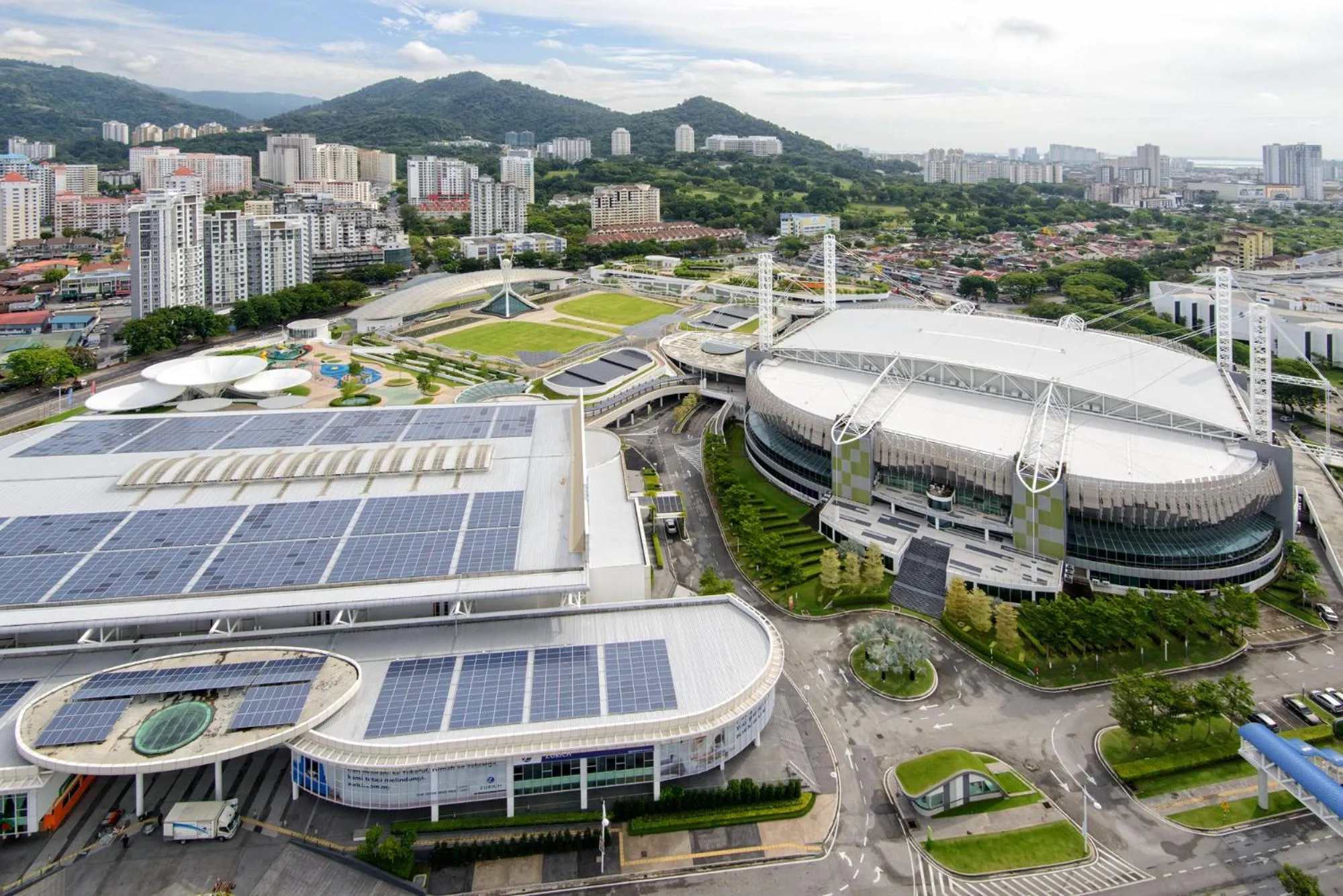 City view in Olive Tree Hotel Penang