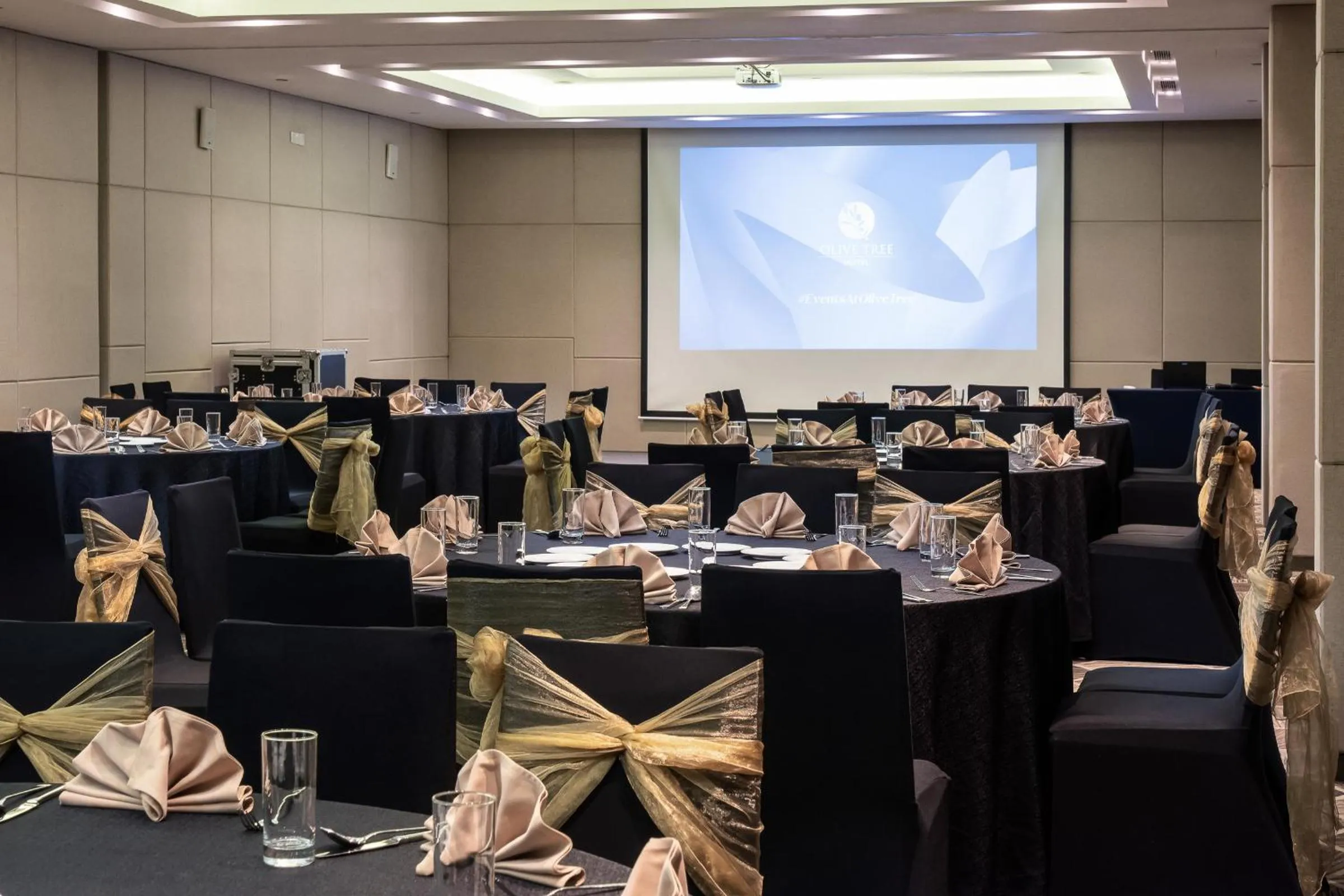 Seating area in Olive Tree Hotel Penang