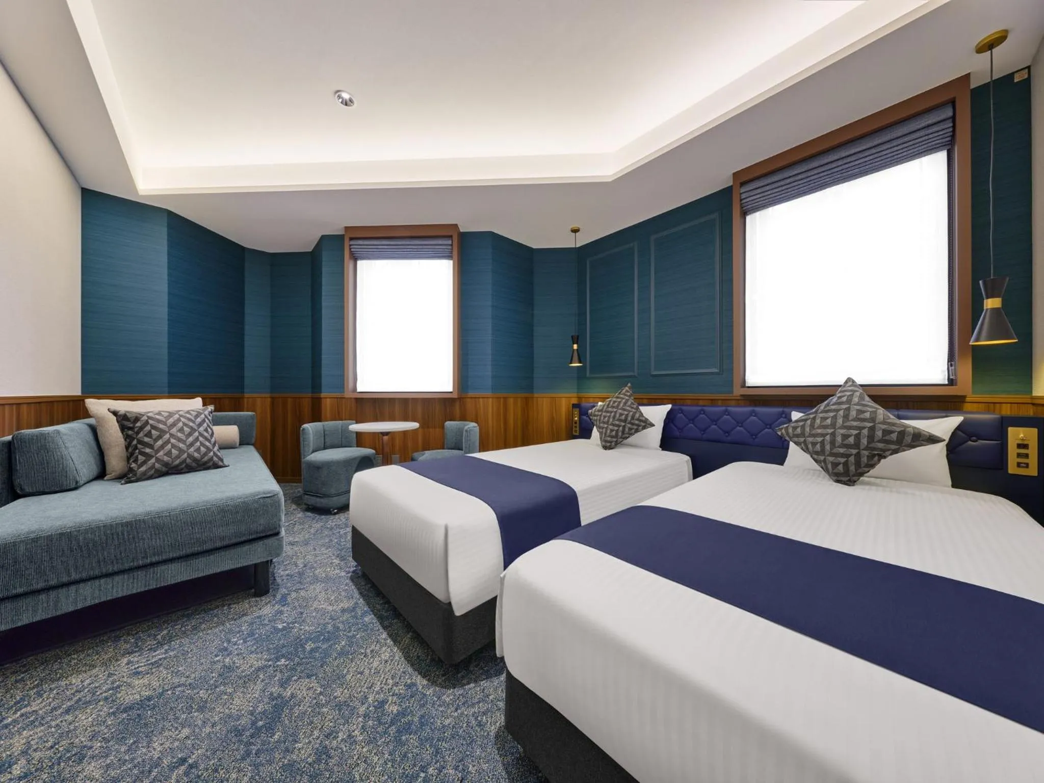 Corner Twin Room 24㎡ in Villa Fontaine Tokyo Hibiya