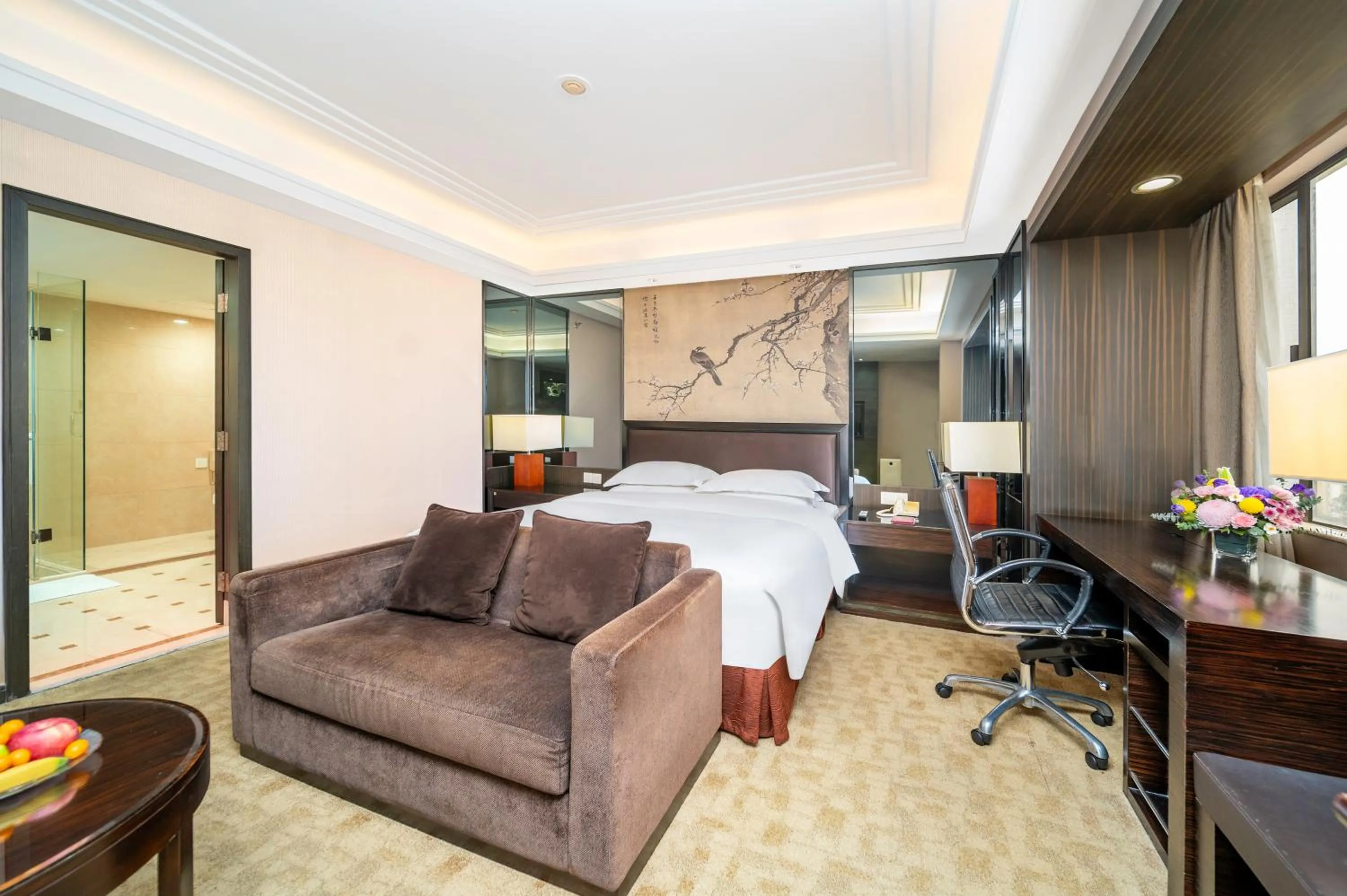 Bed in Zhongshan International Hotel