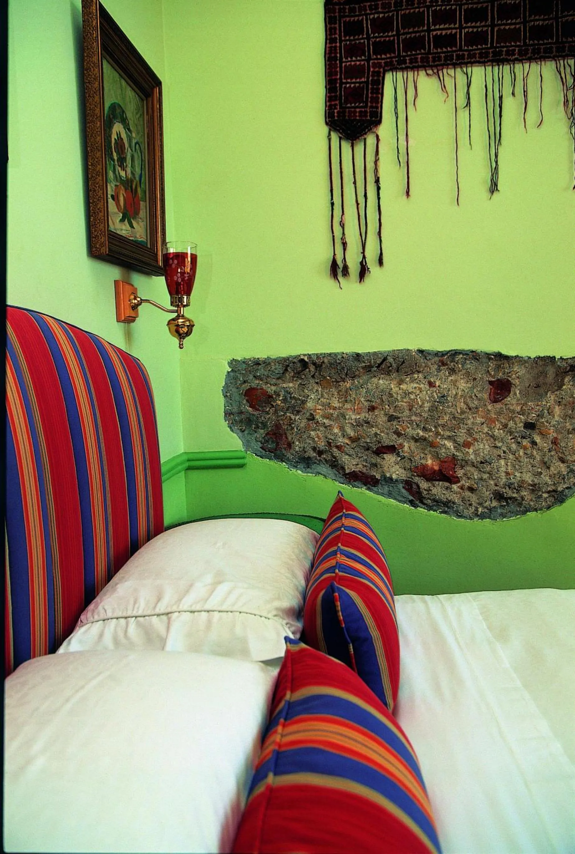 Decorative detail, Bed in Colona Castle