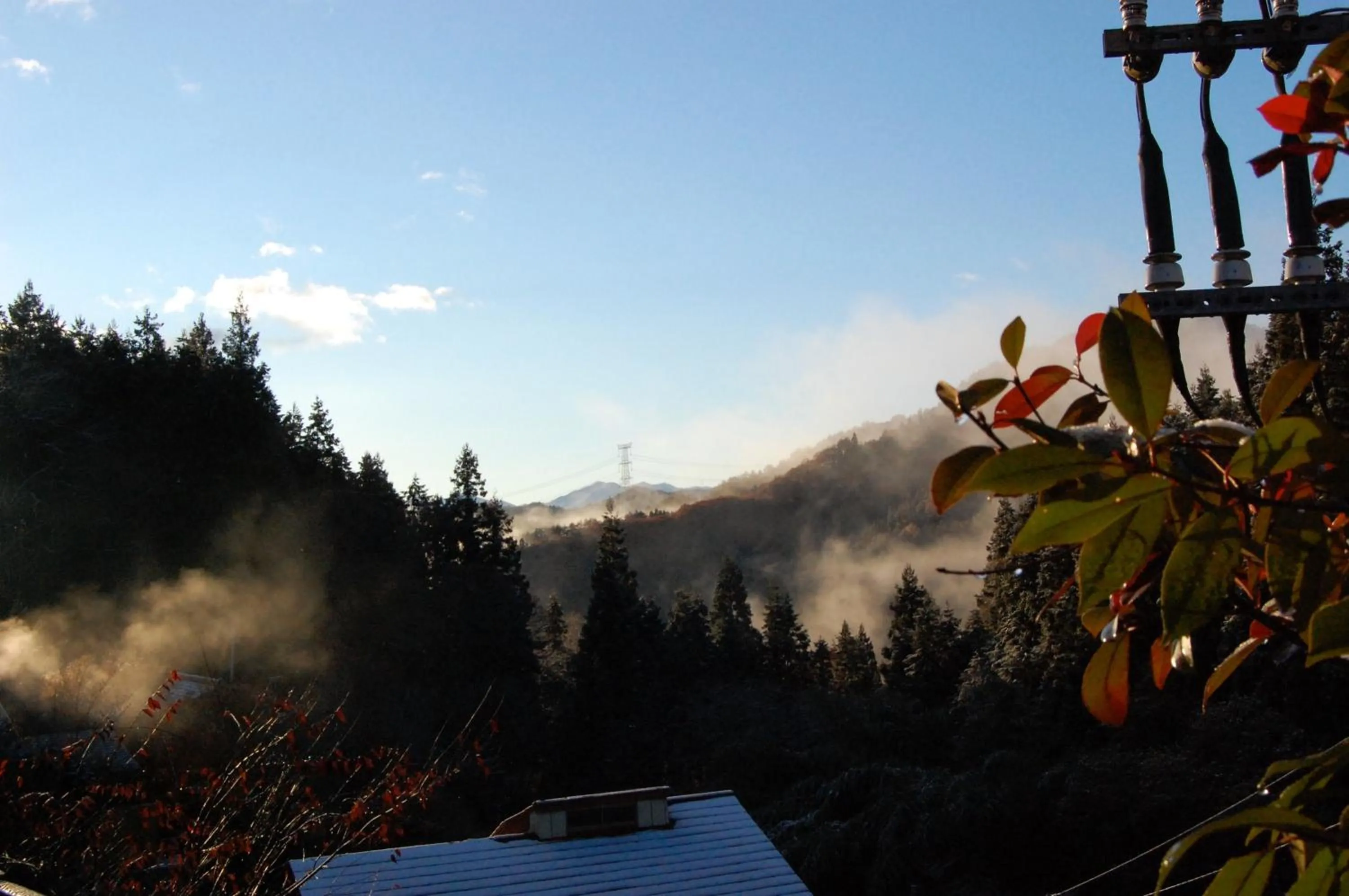 Mountain view in Sawatari Onsen Miyataya Ryokan