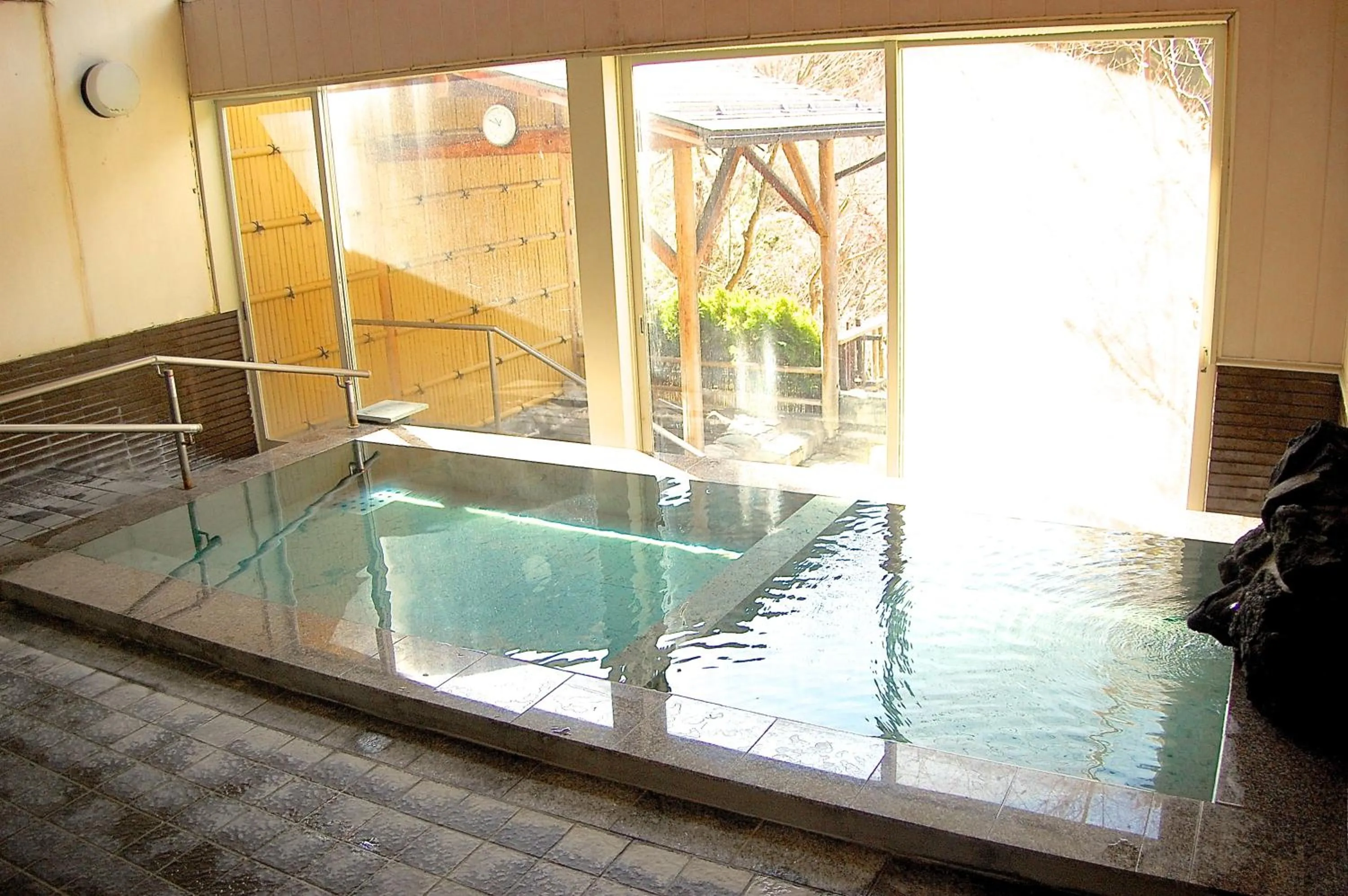 Public Bath in Sawatari Onsen Miyataya Ryokan