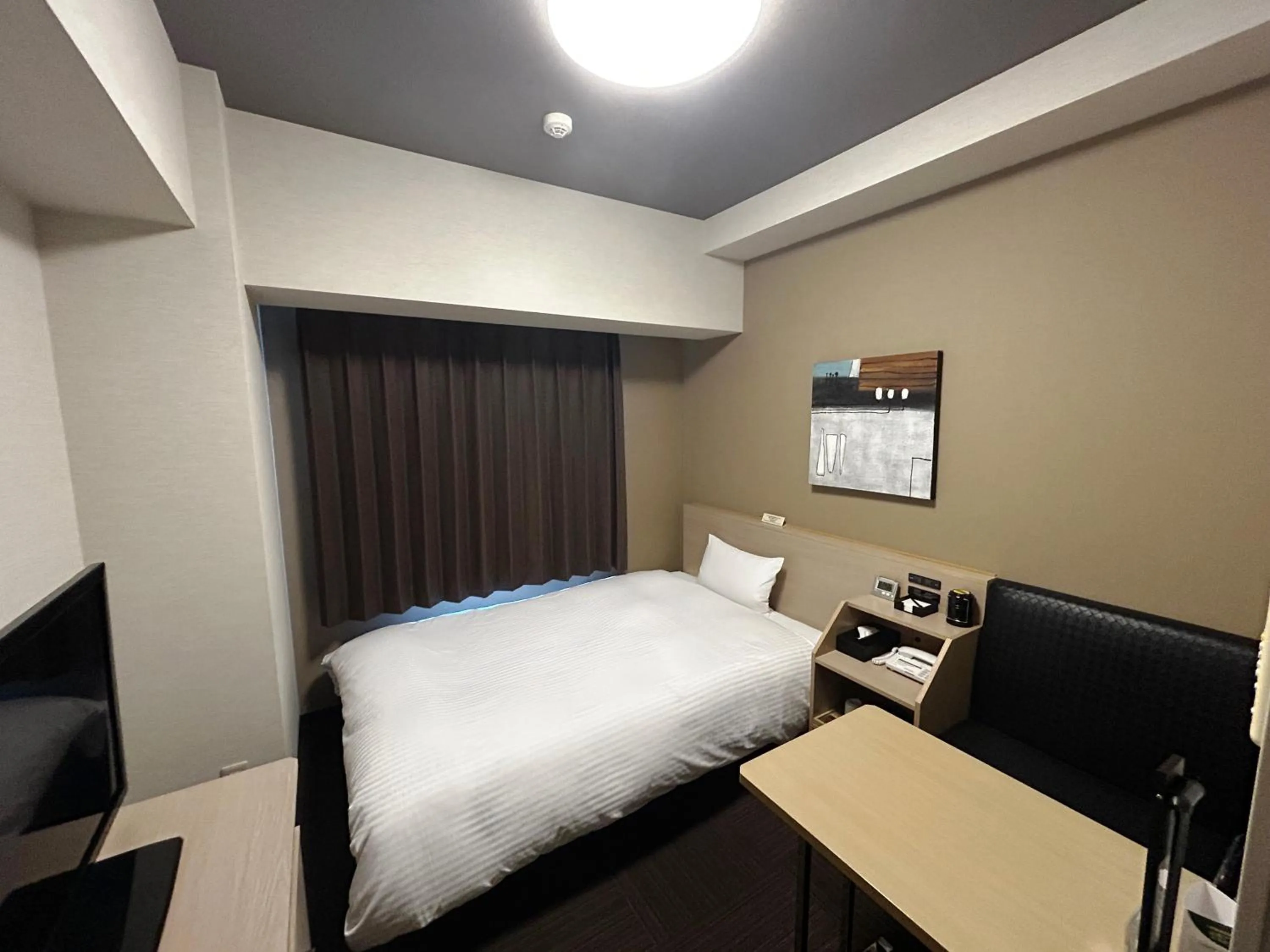 Photo of the whole room, Bed in Hotel Route Inn Toyama Inter