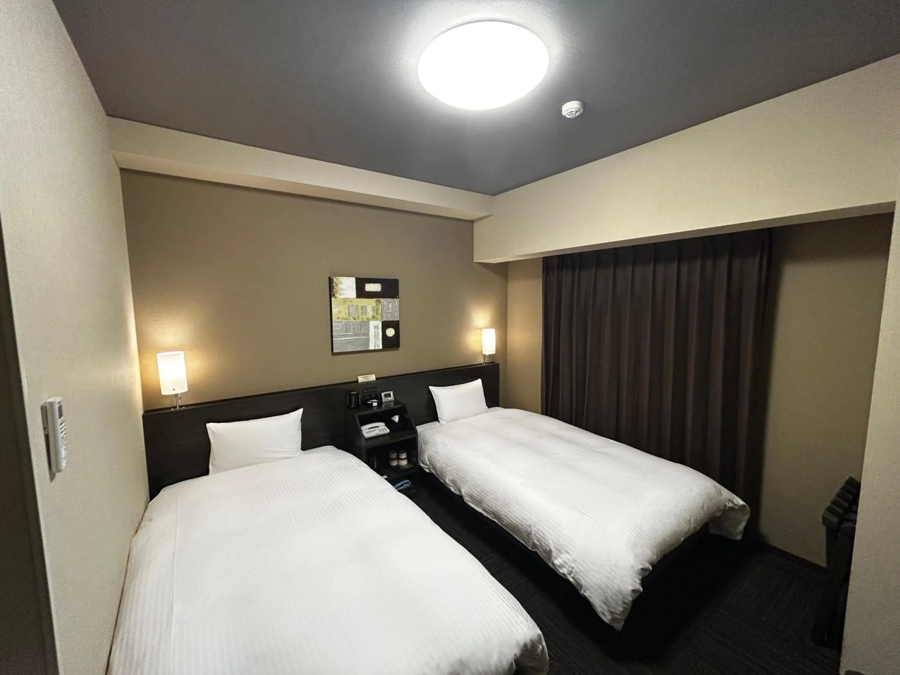 Photo of the whole room, Bed in Hotel Route Inn Toyama Inter