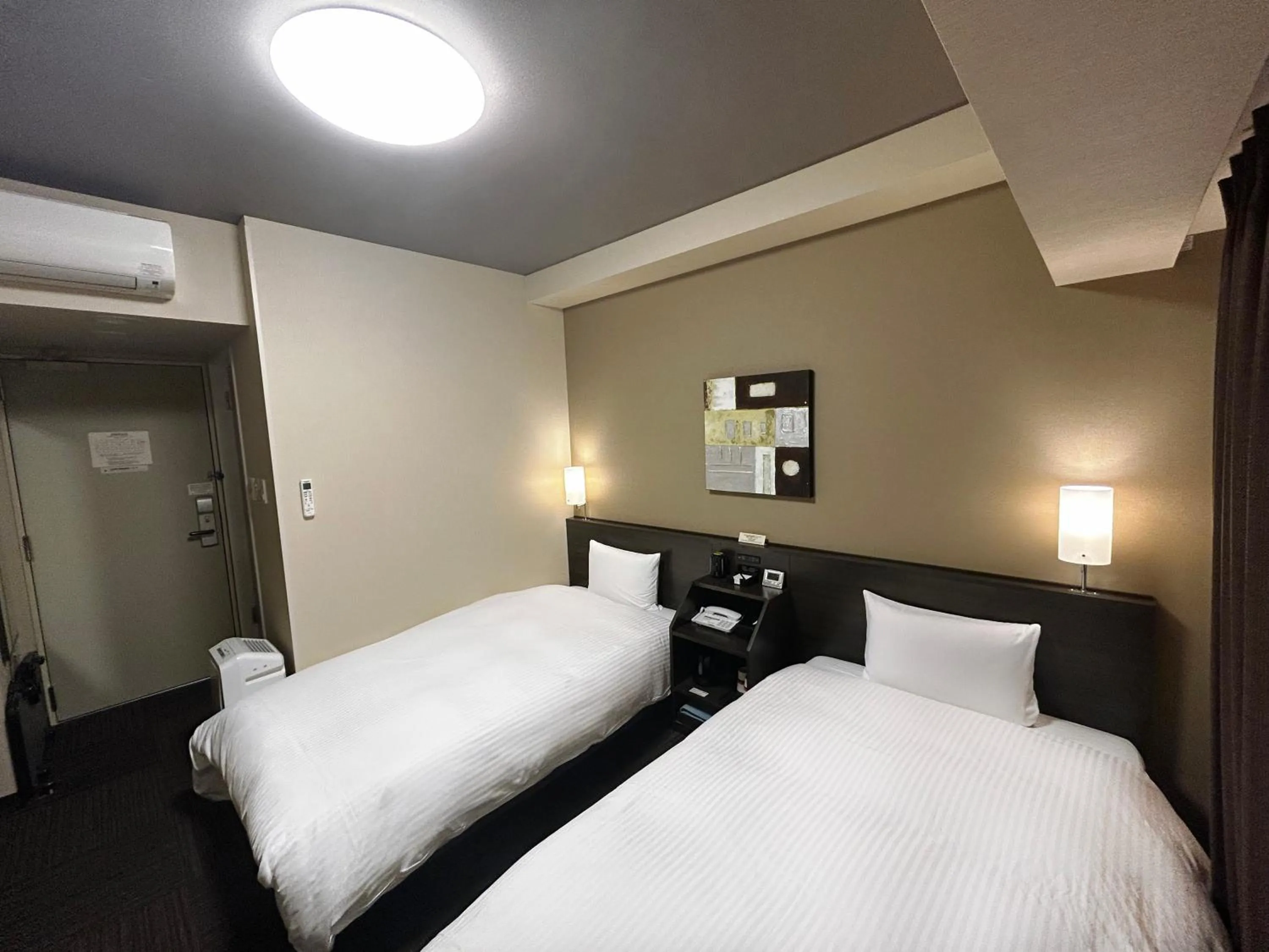 Bedroom, Bed in Hotel Route Inn Toyama Inter