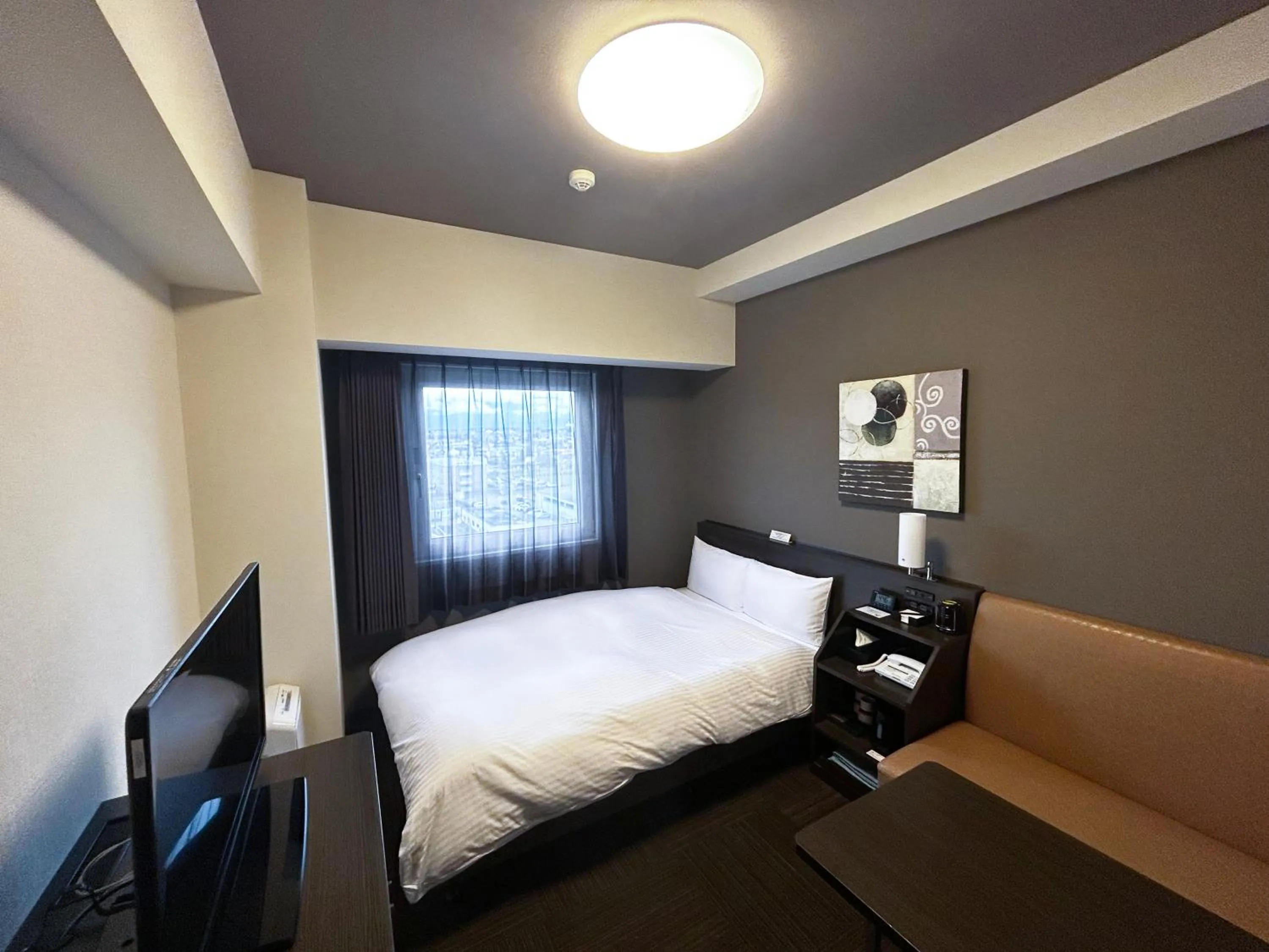 Bedroom, Bed in Hotel Route Inn Toyama Inter