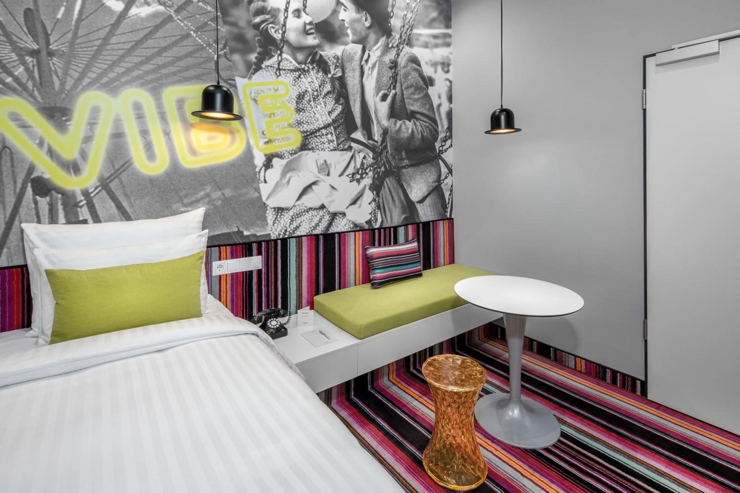 Bedroom, Bed in Mamaison Vibe Hotel Downtown Budapest