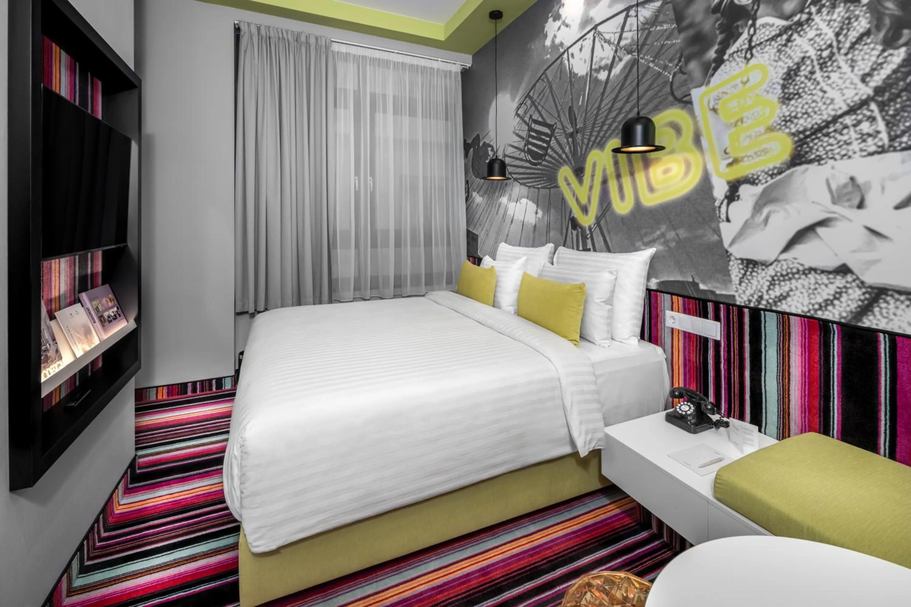 Bedroom, Bed in Mamaison Vibe Hotel Downtown Budapest