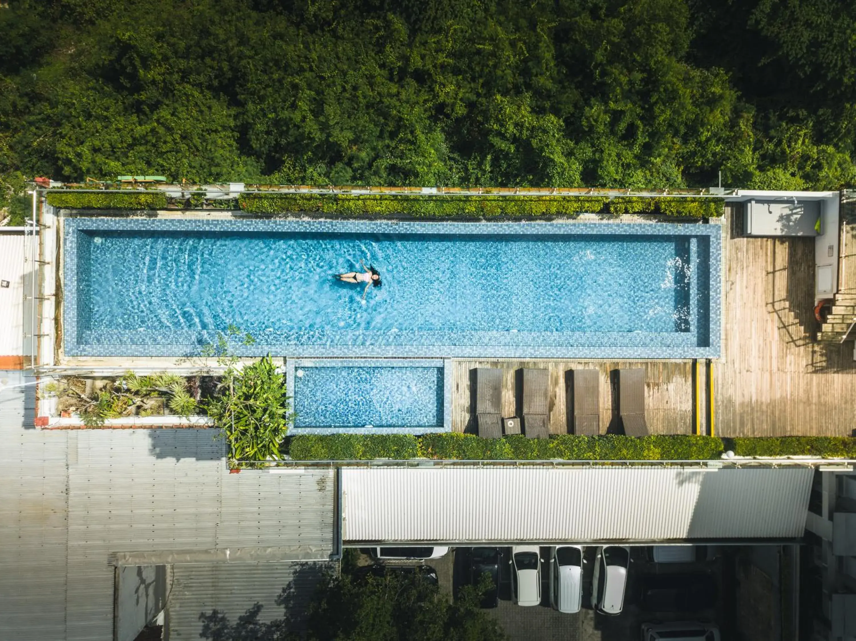 Bird's eye view in Hotel Santika Seminyak Bird's eye view in Hotel Santika Seminyak