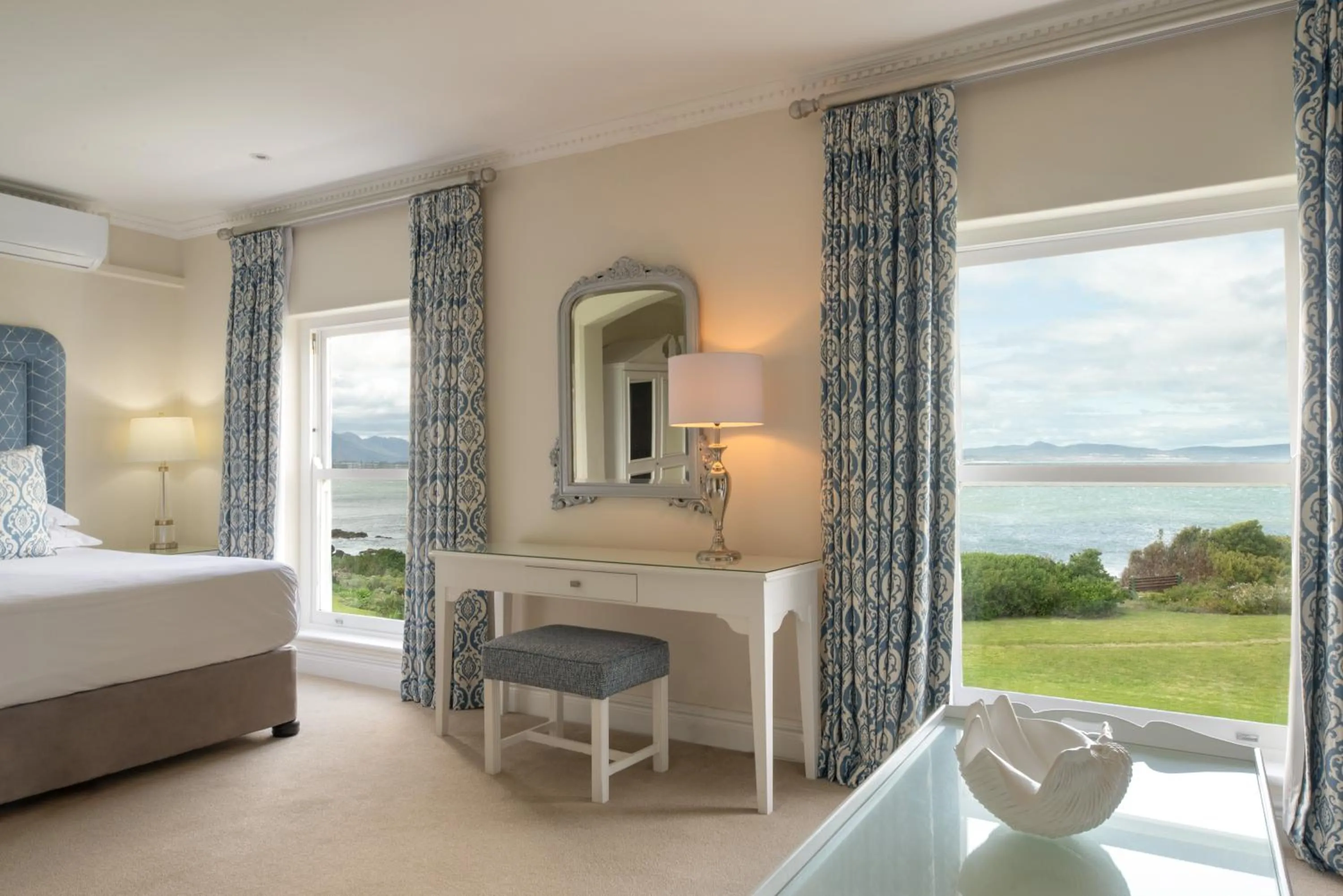 View (from property/room), Bed in The Marine Hermanus