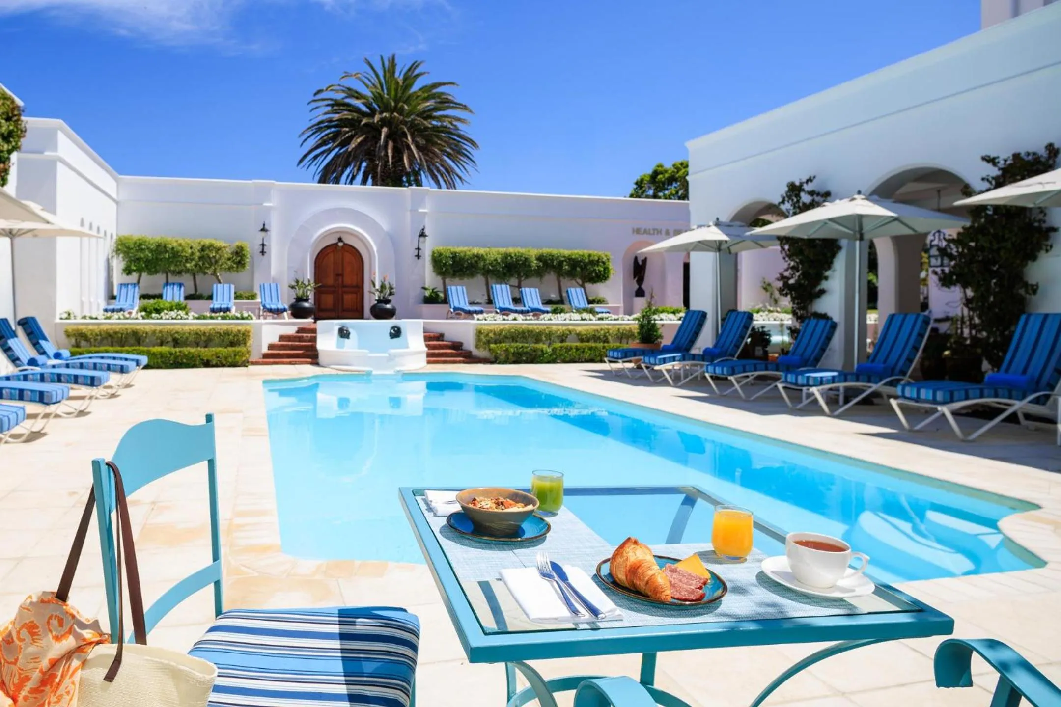 Pool view in The Marine Hermanus