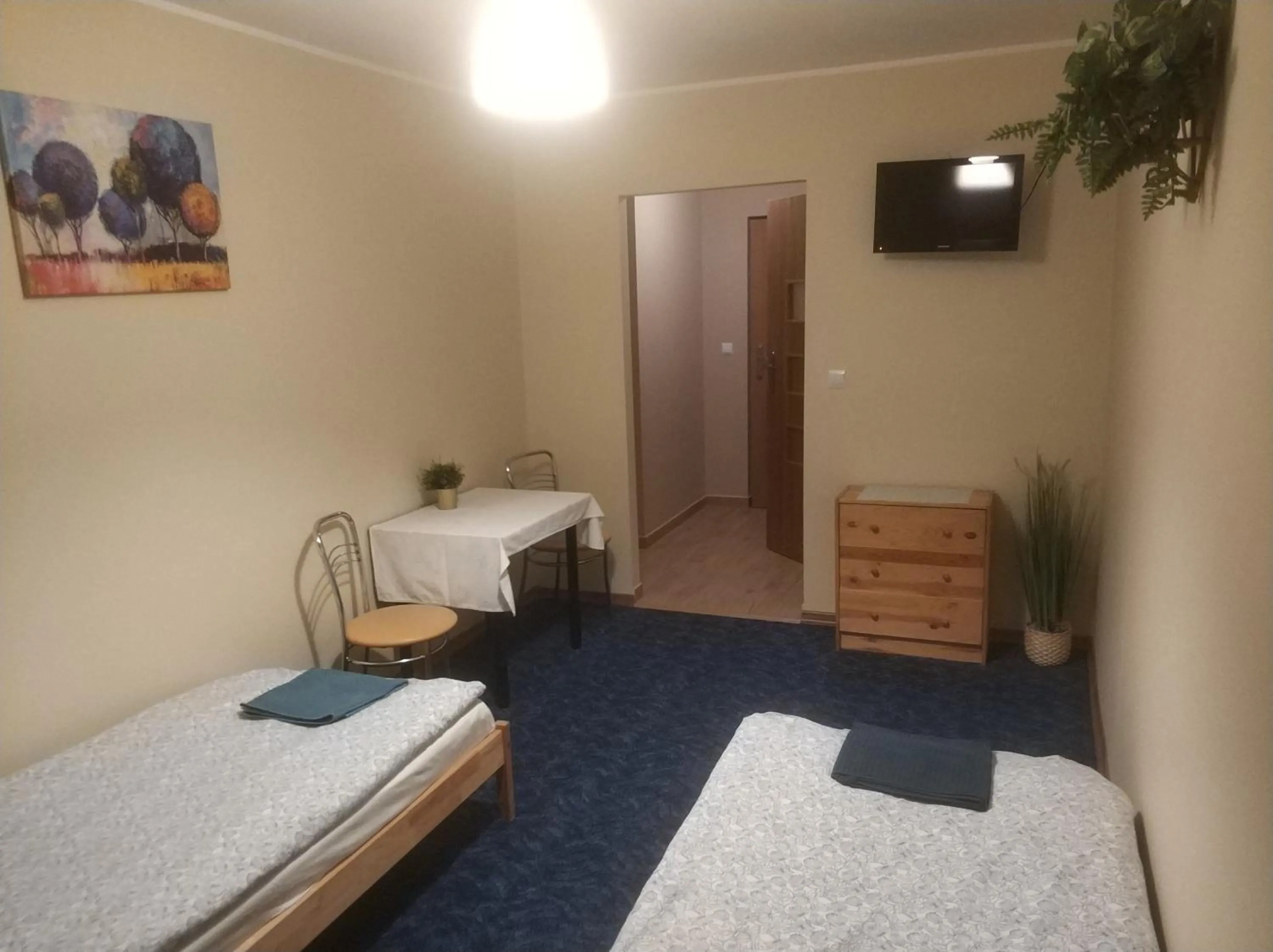 Bed in Hotel Mark