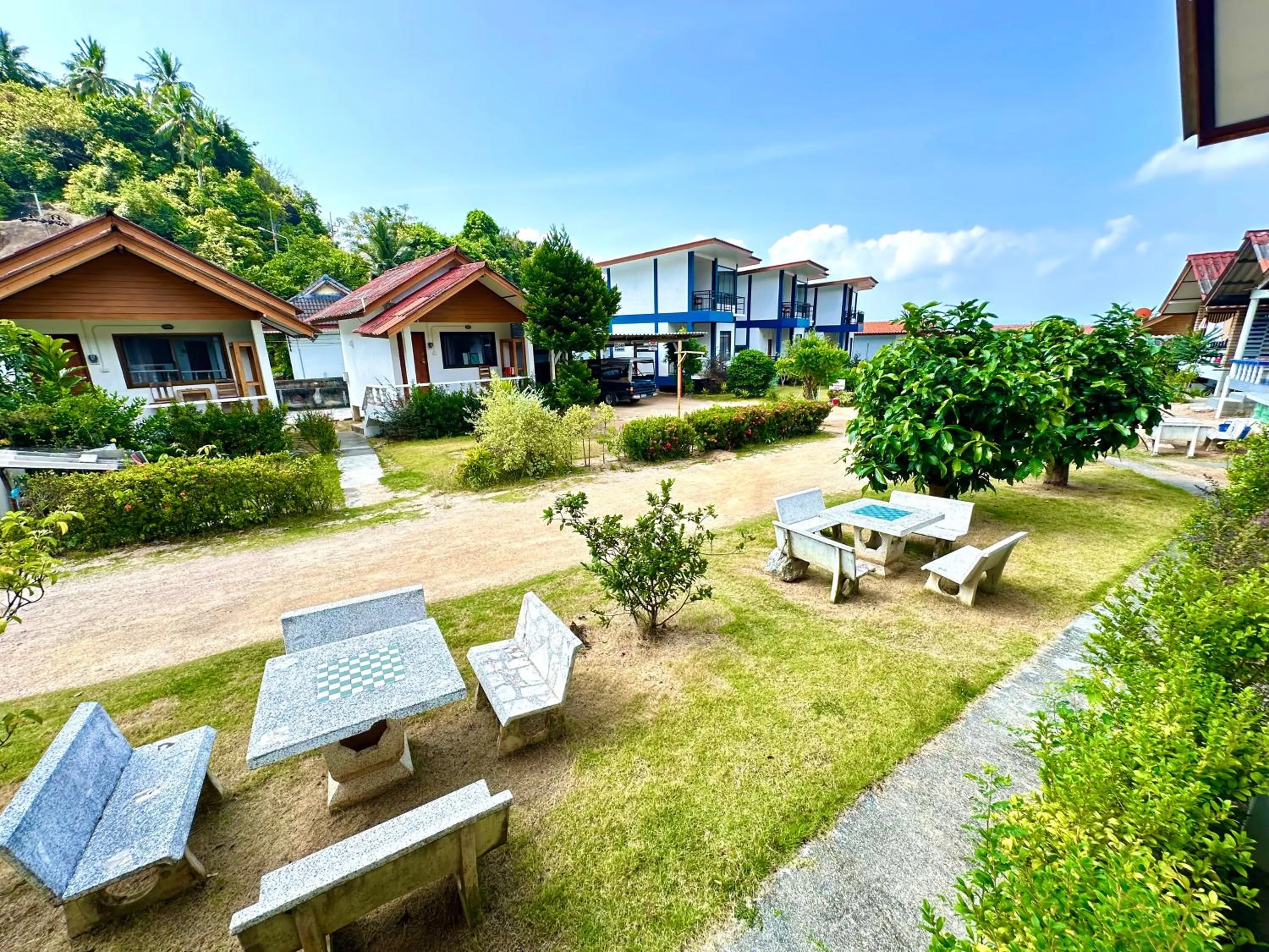 Garden in The Scenery Beach Resort