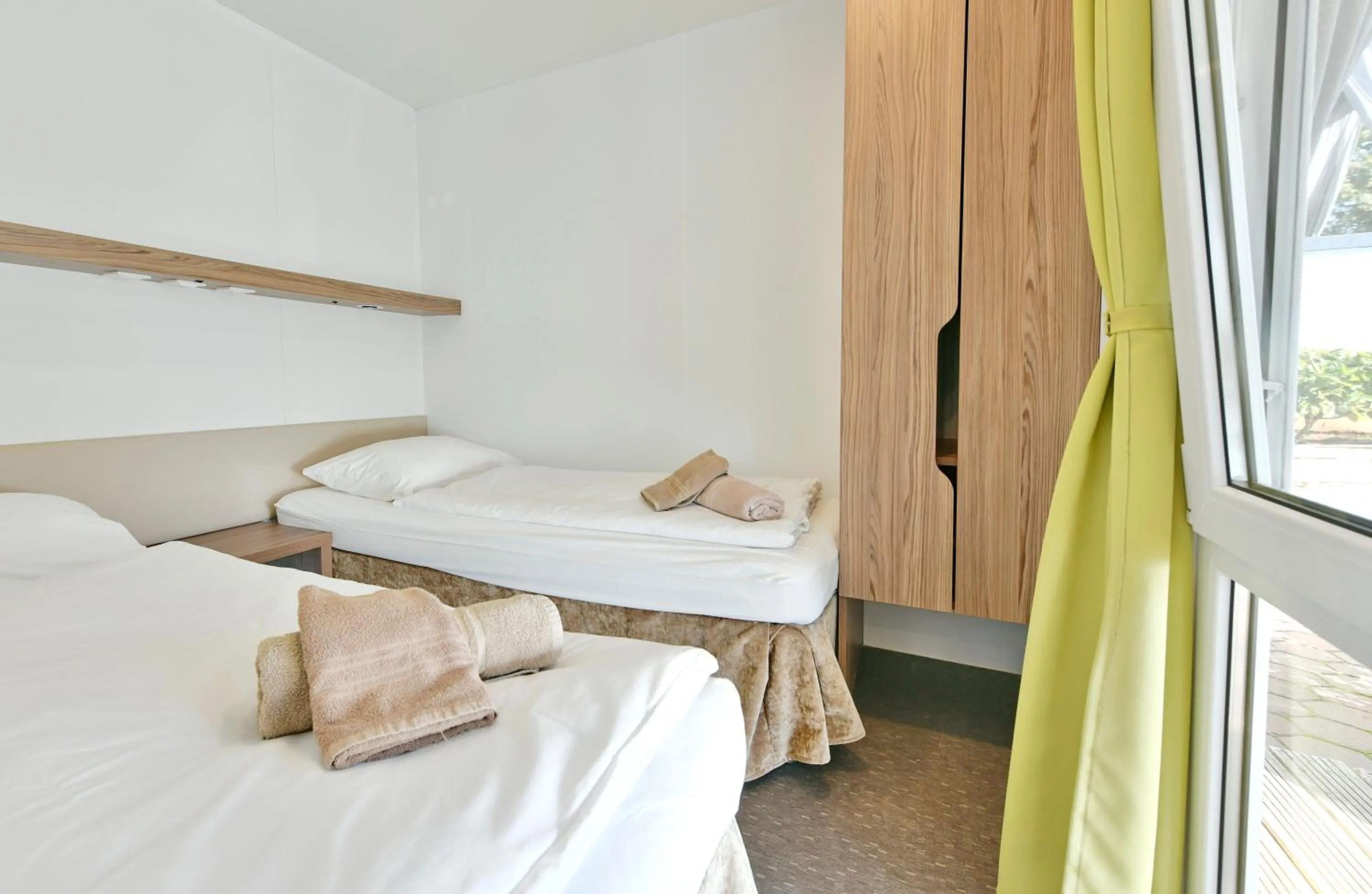 Bedroom, Bed in Polidor Camping Resort