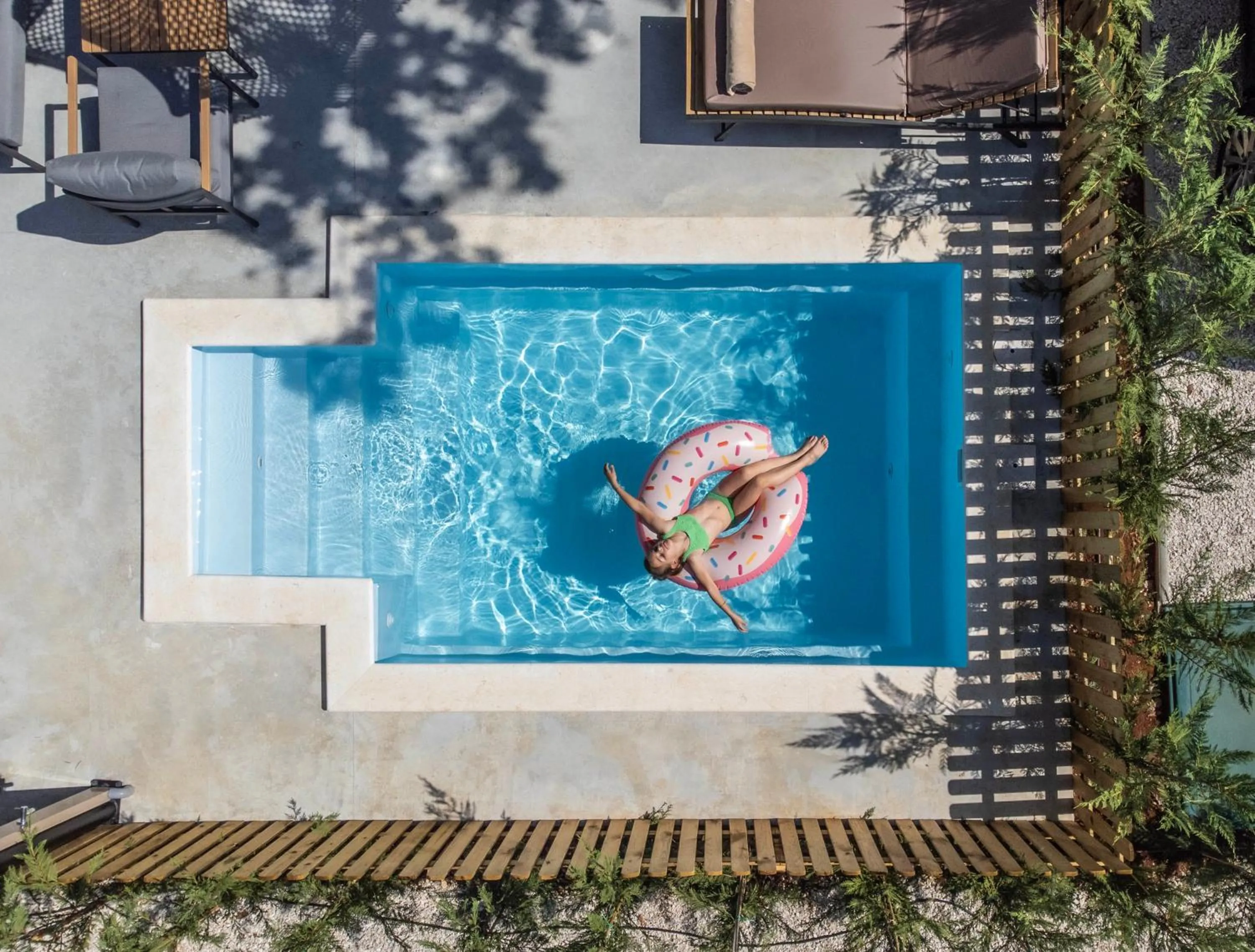 Swimming pool in Polidor Camping Resort