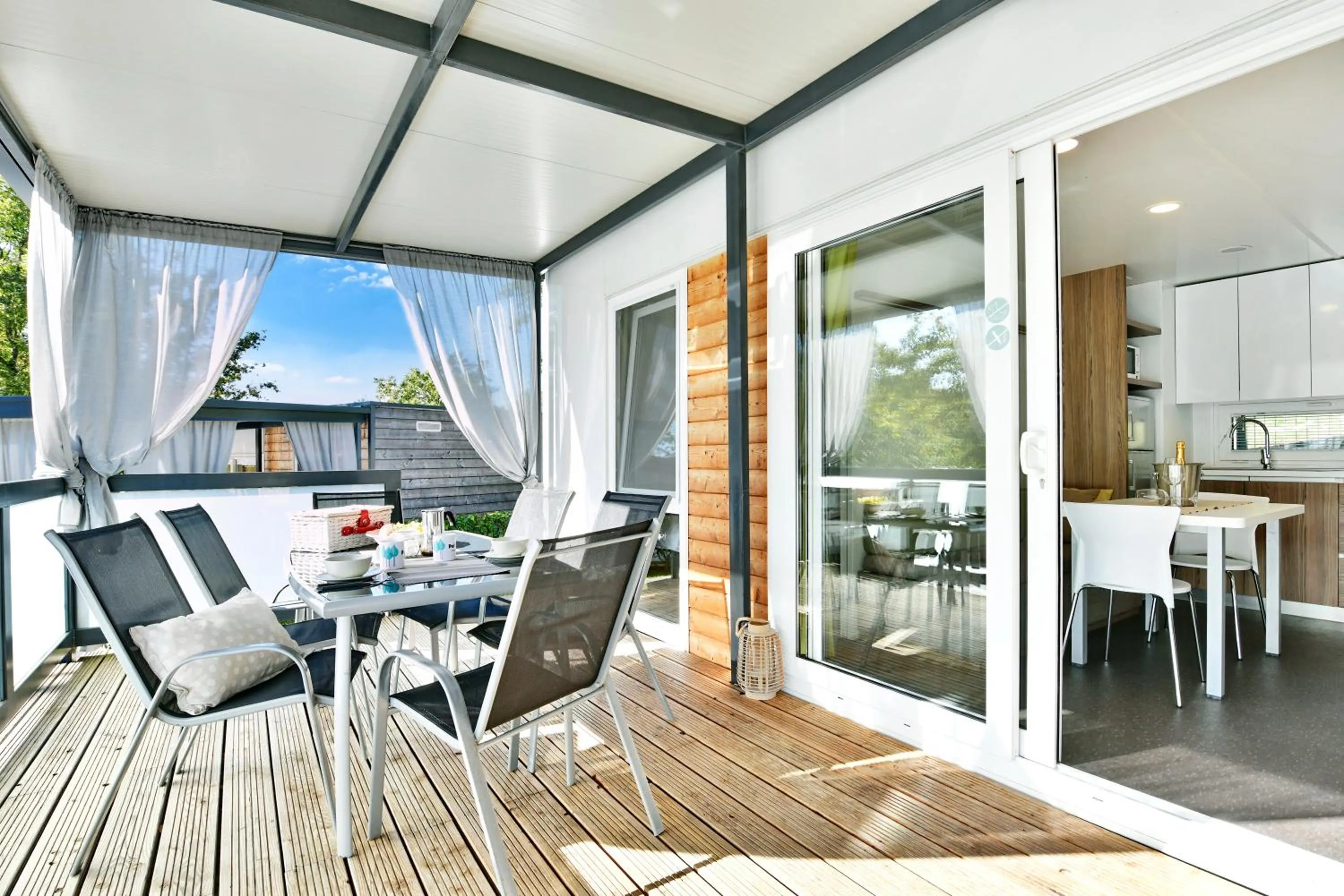 Balcony/Terrace in Polidor Camping Resort