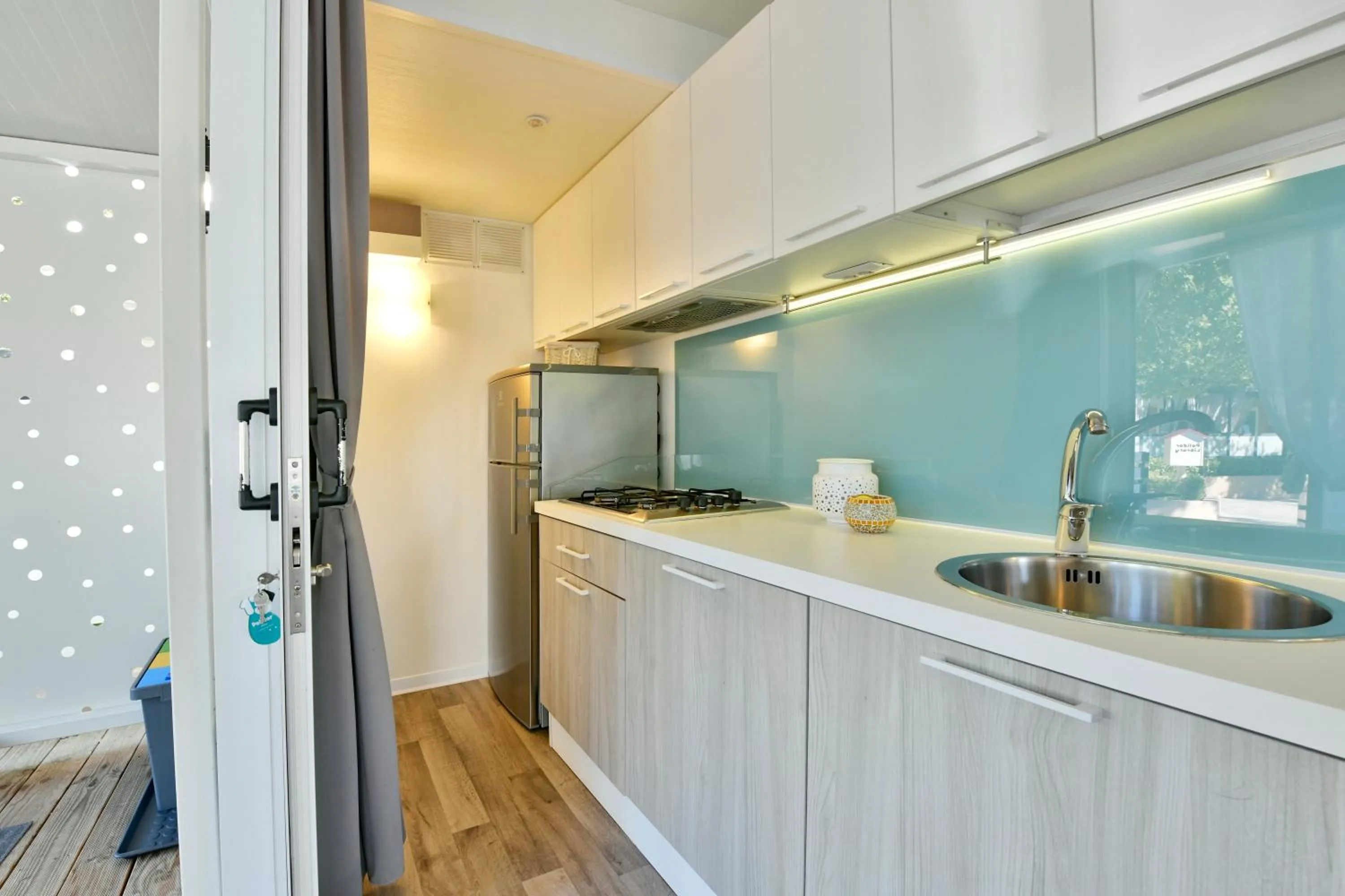 Kitchen or kitchenette in Polidor Camping Resort