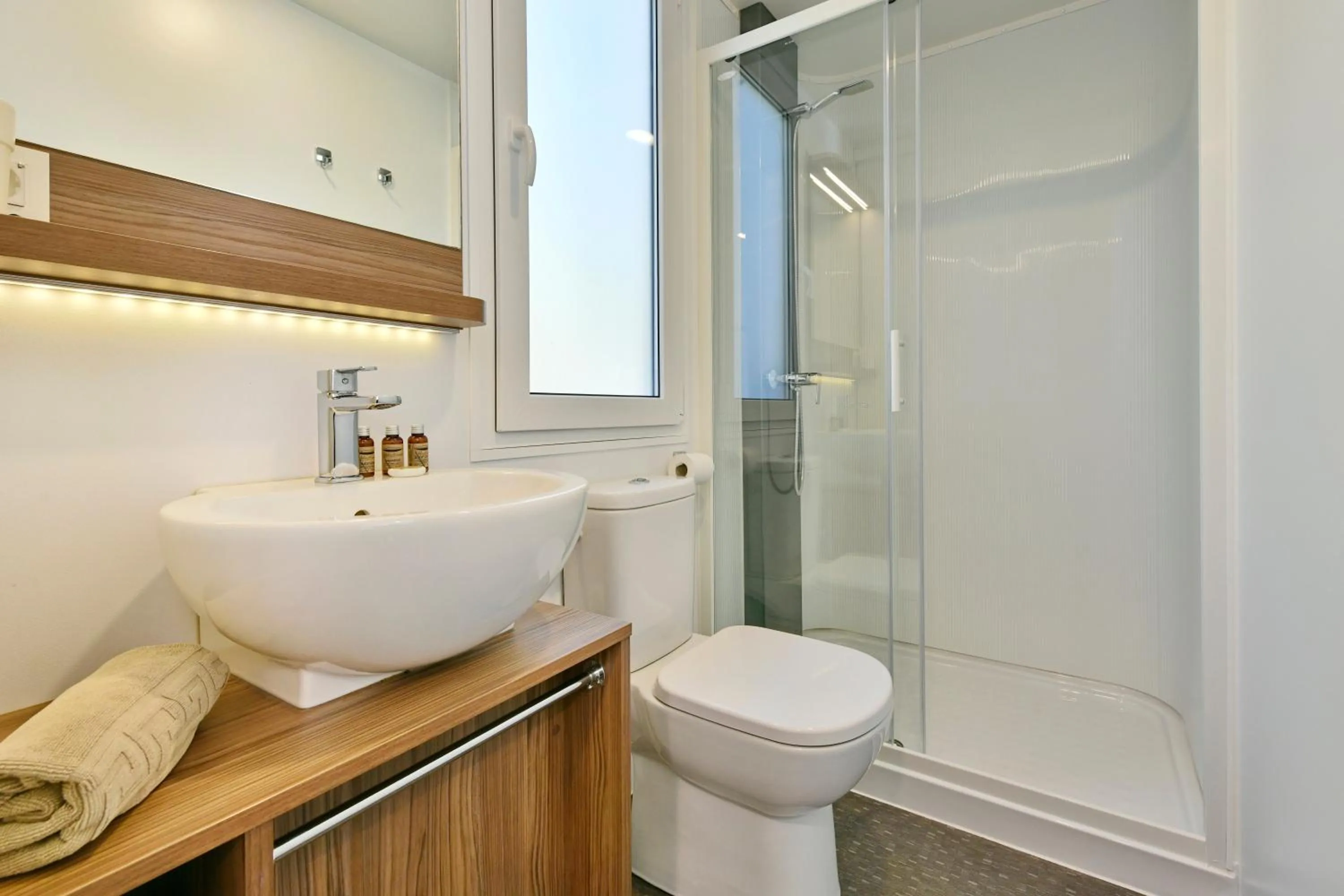 Bathroom in Polidor Camping Resort