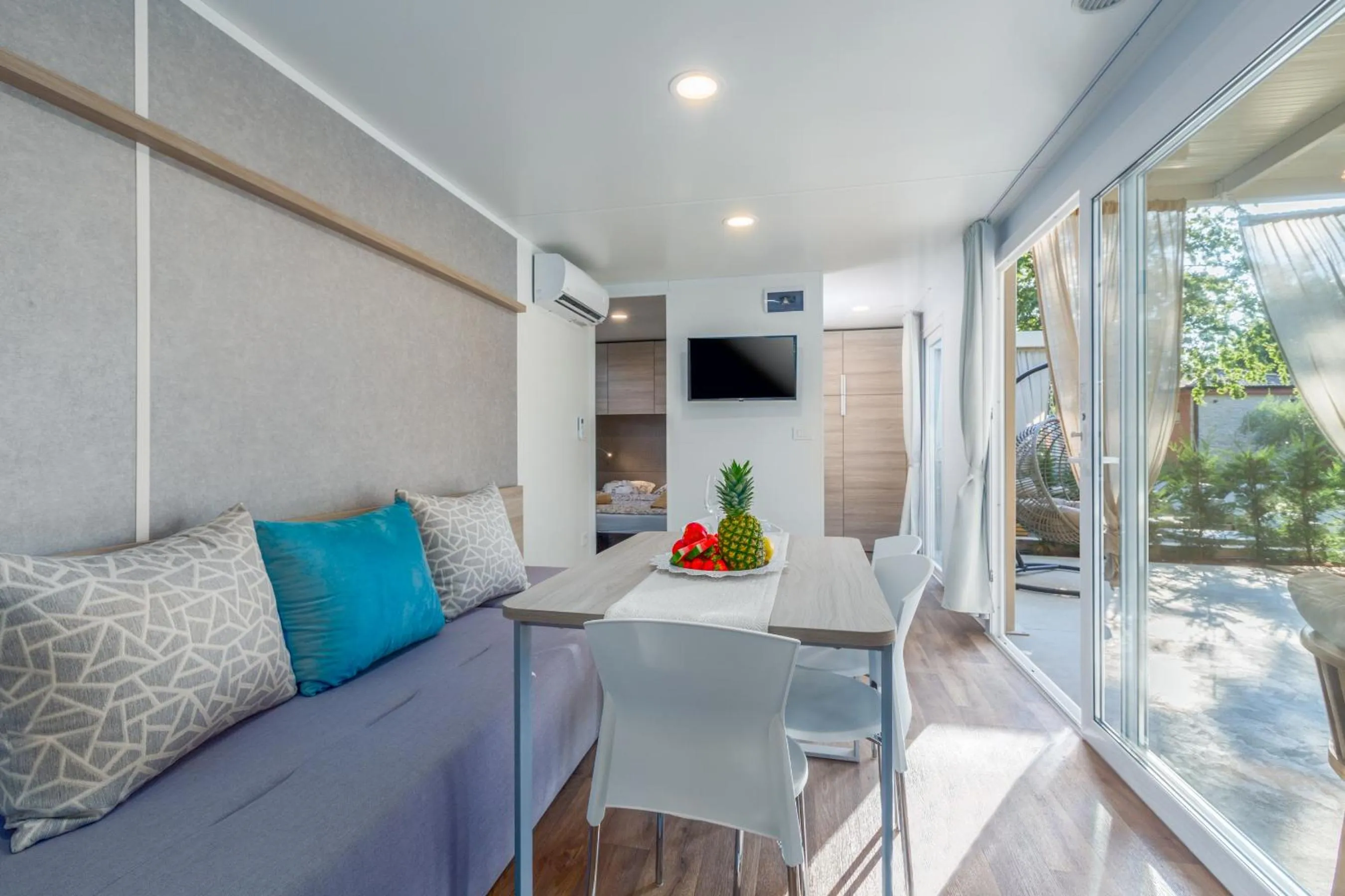 Living room in Polidor Camping Resort