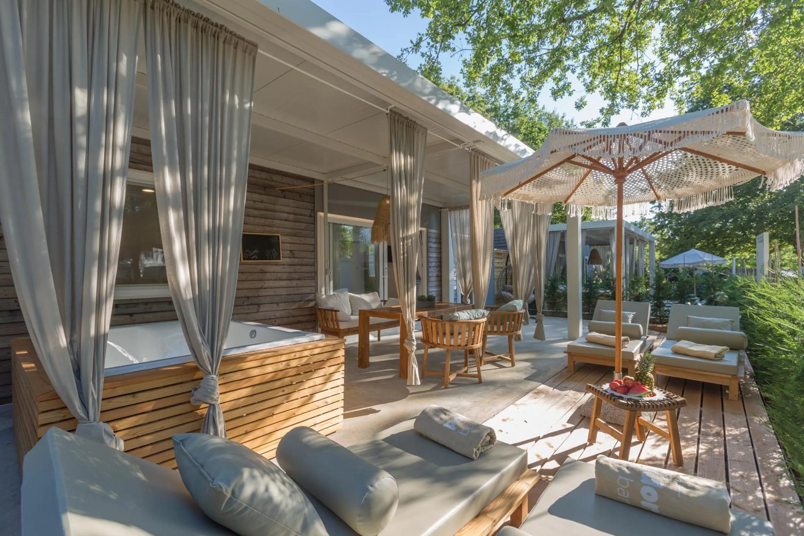 Patio in Polidor Camping Resort