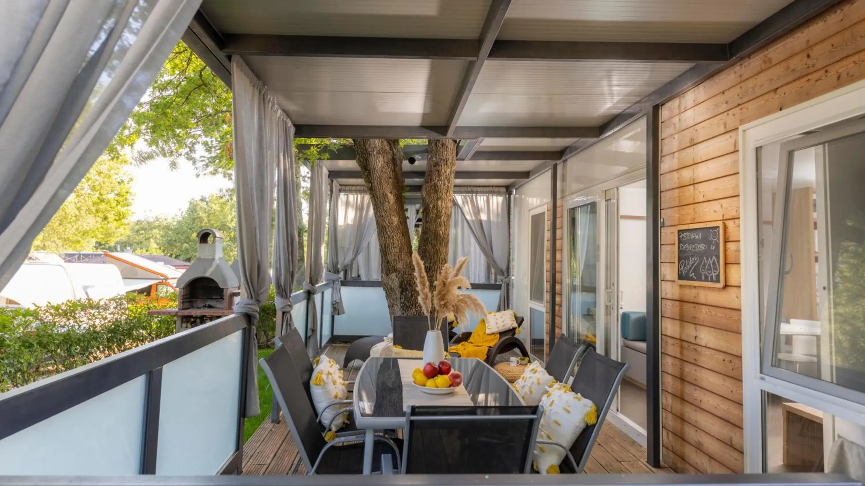 Comfort Two-Bedroom Mobile Home in Polidor Camping Resort Comfort Two-Bedroom Mobile Home in Polidor Camping Resort