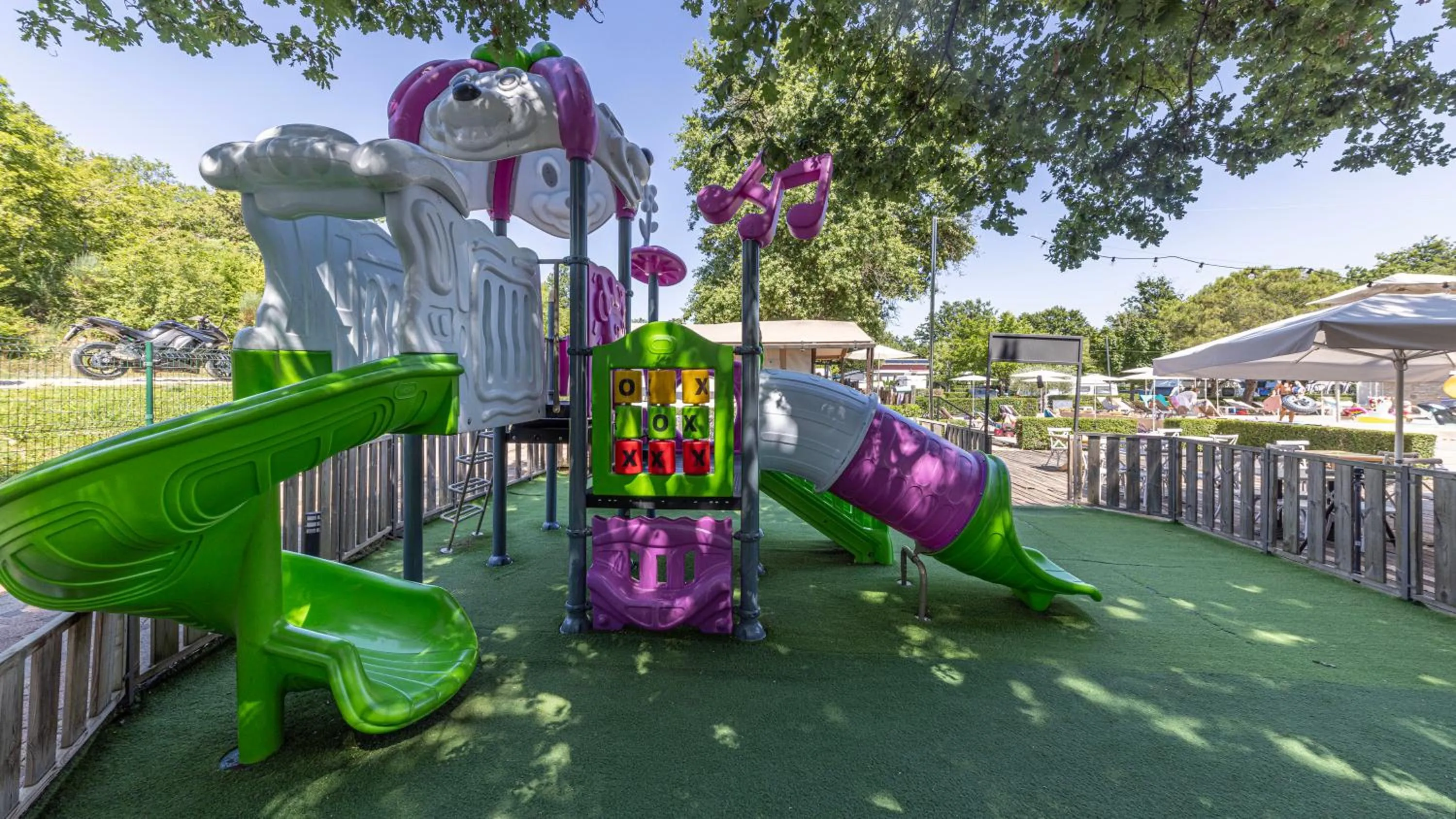 Children play ground in Polidor Camping Resort