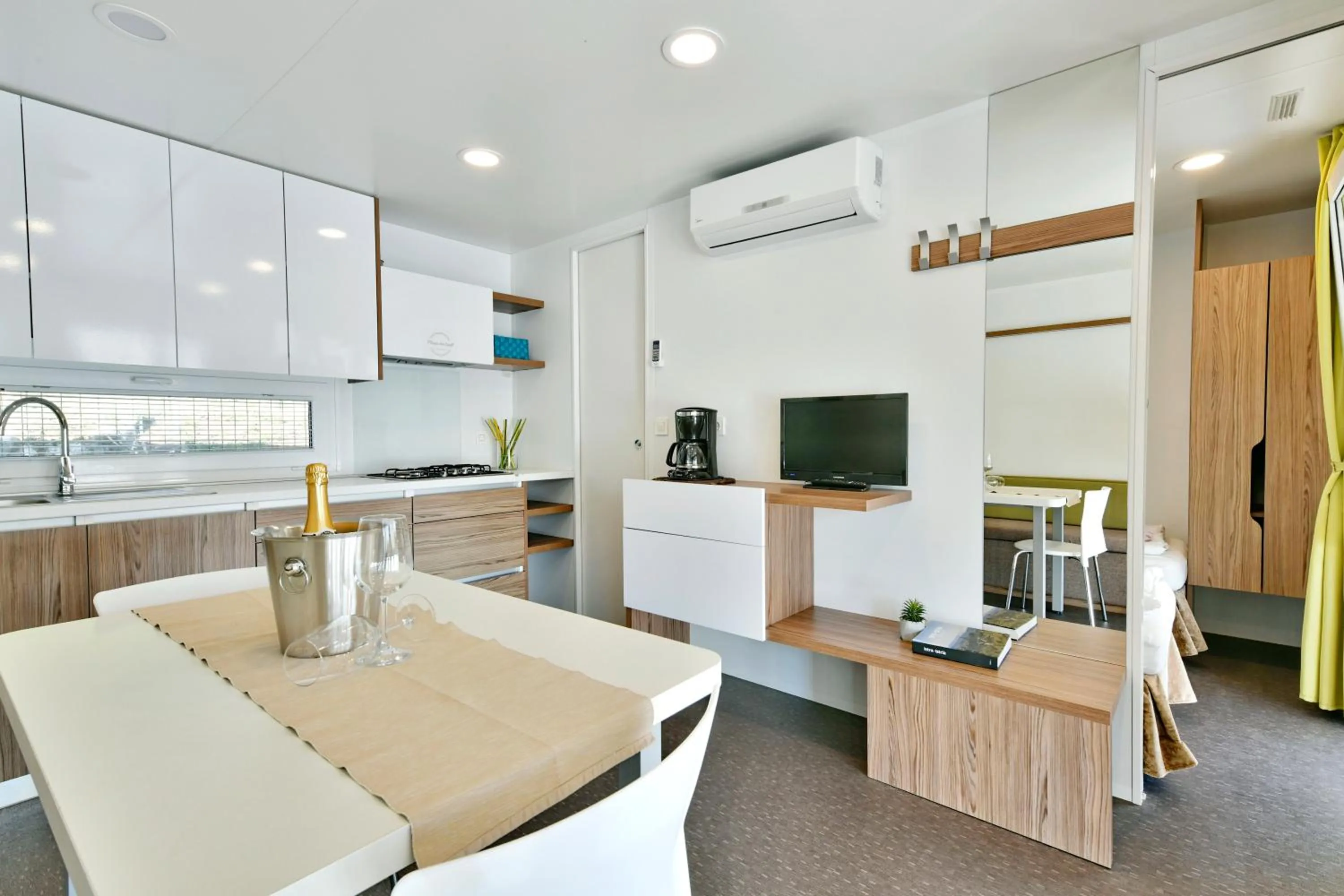 Kitchen or kitchenette in Polidor Camping Resort