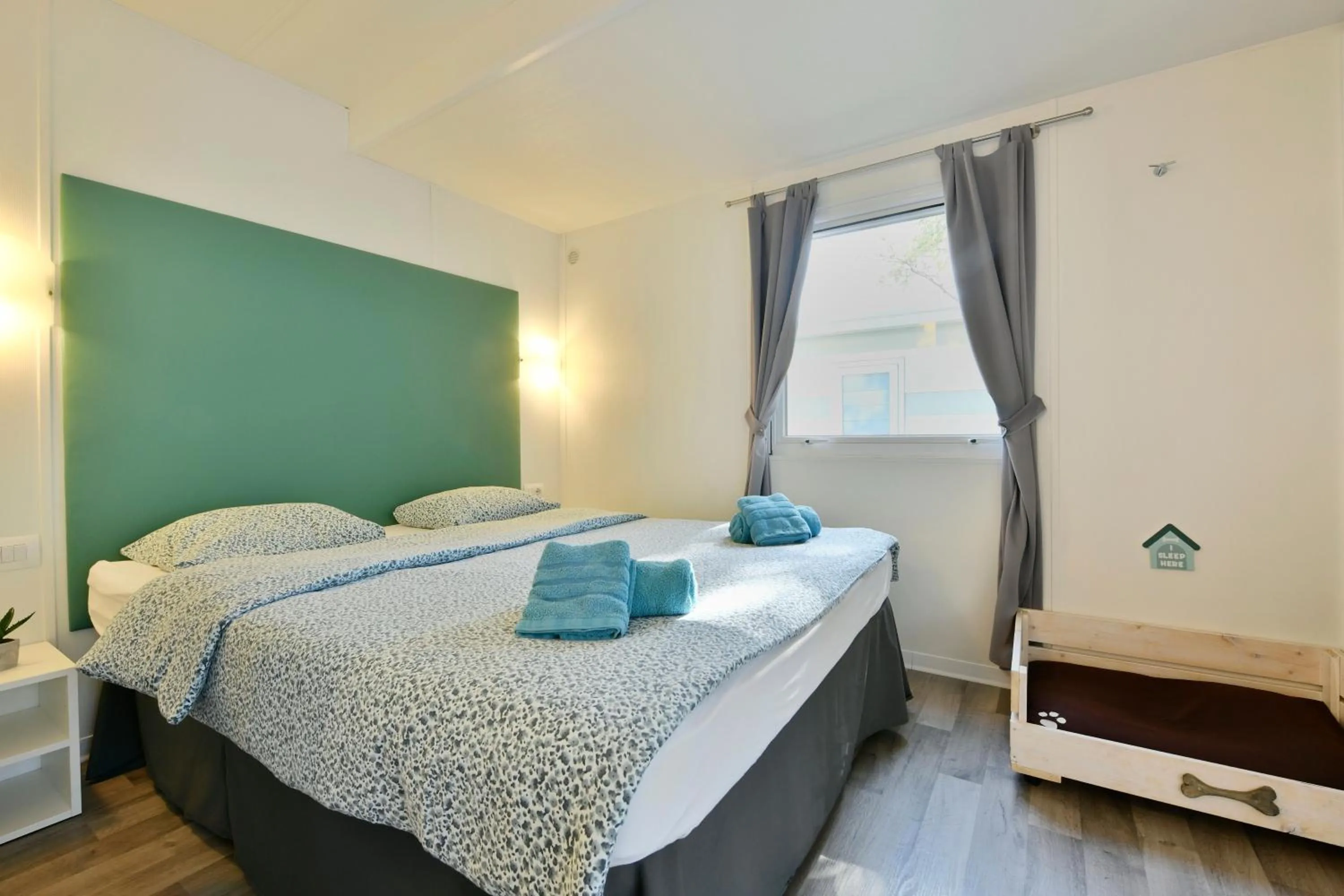 Bed in Polidor Camping Resort