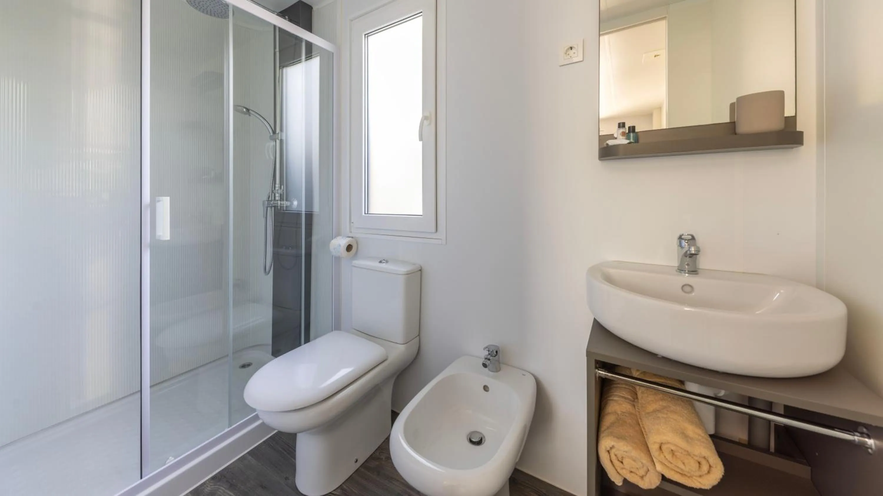 Bathroom in Polidor Camping Resort