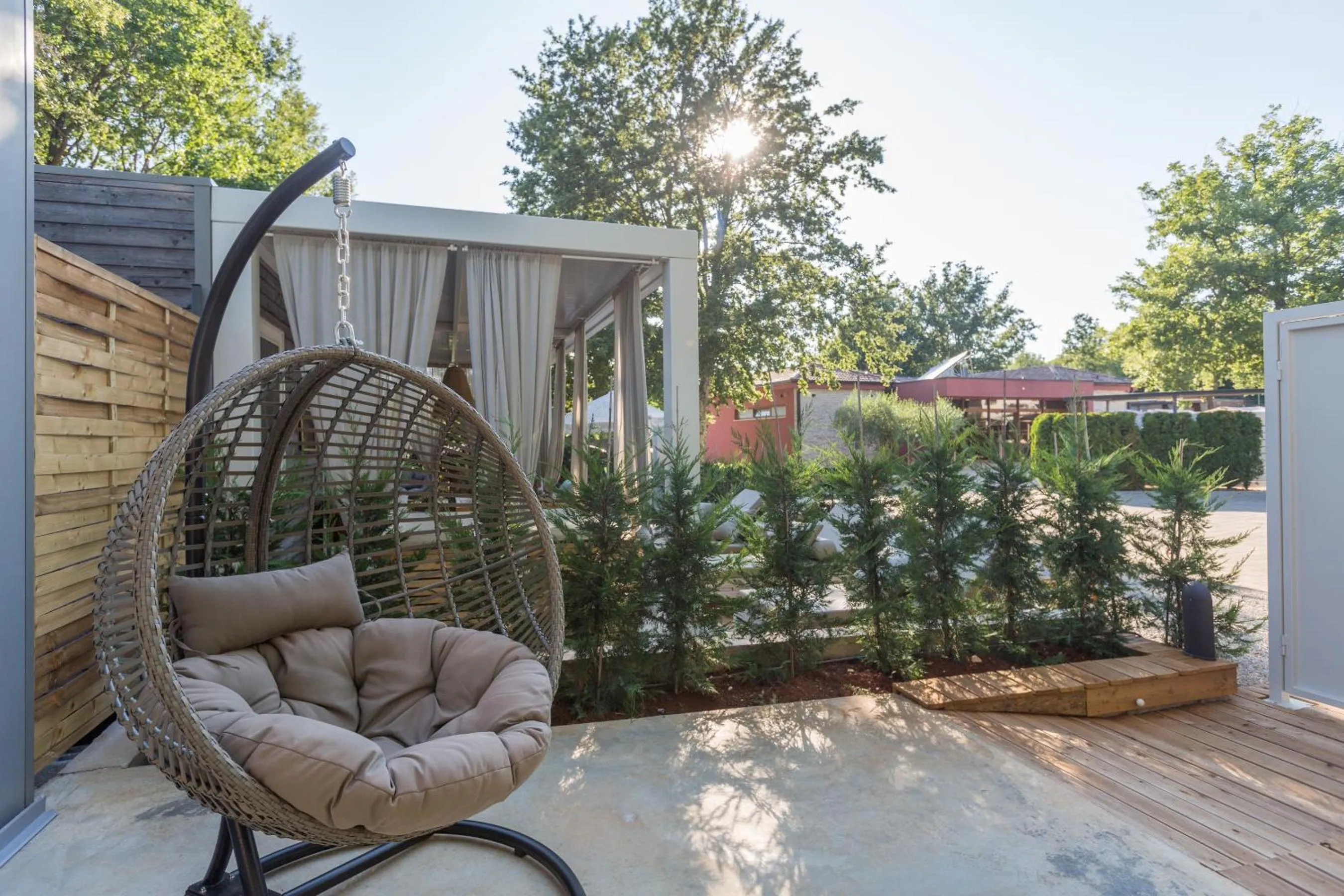 Patio in Polidor Camping Resort