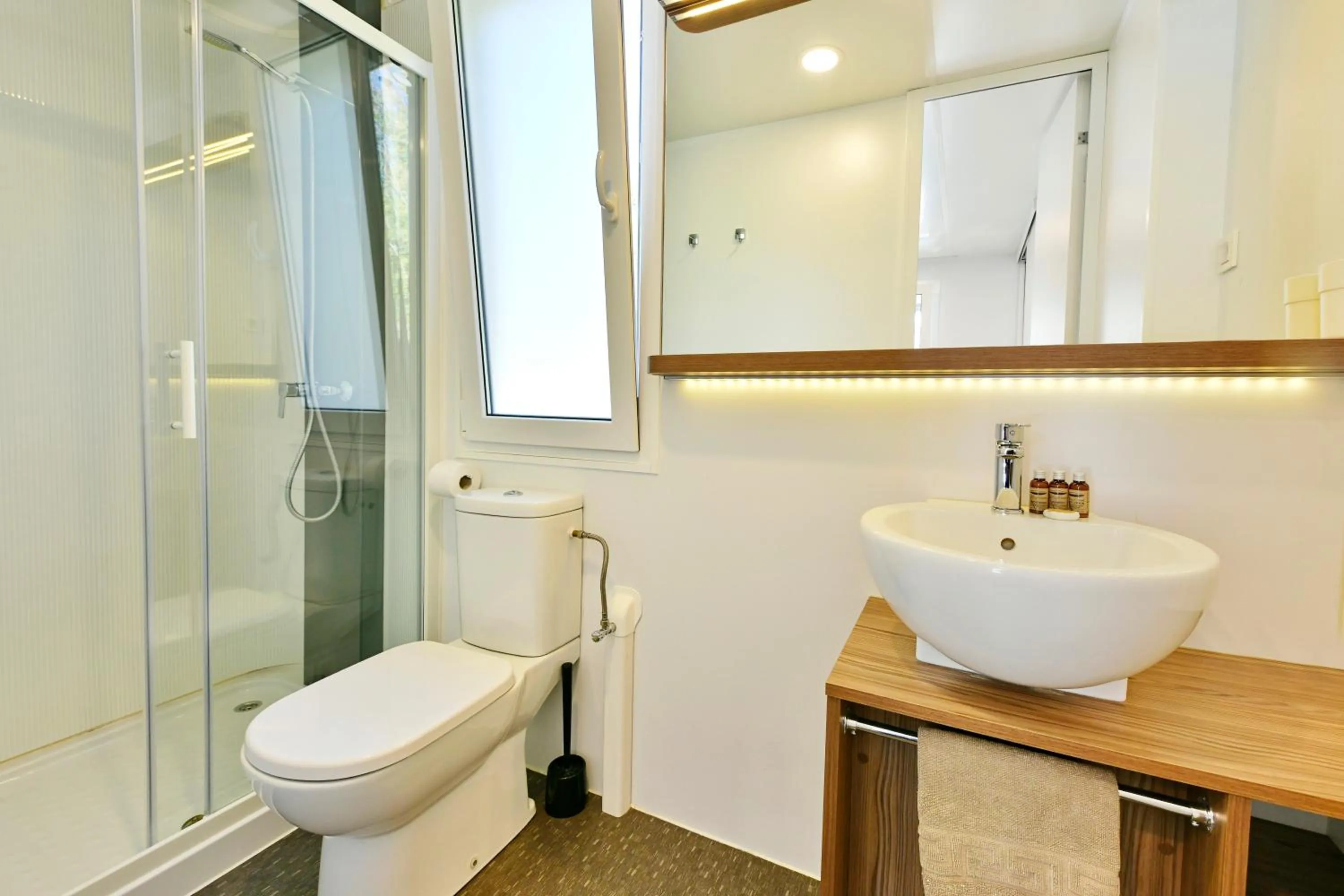 Bathroom in Polidor Camping Resort