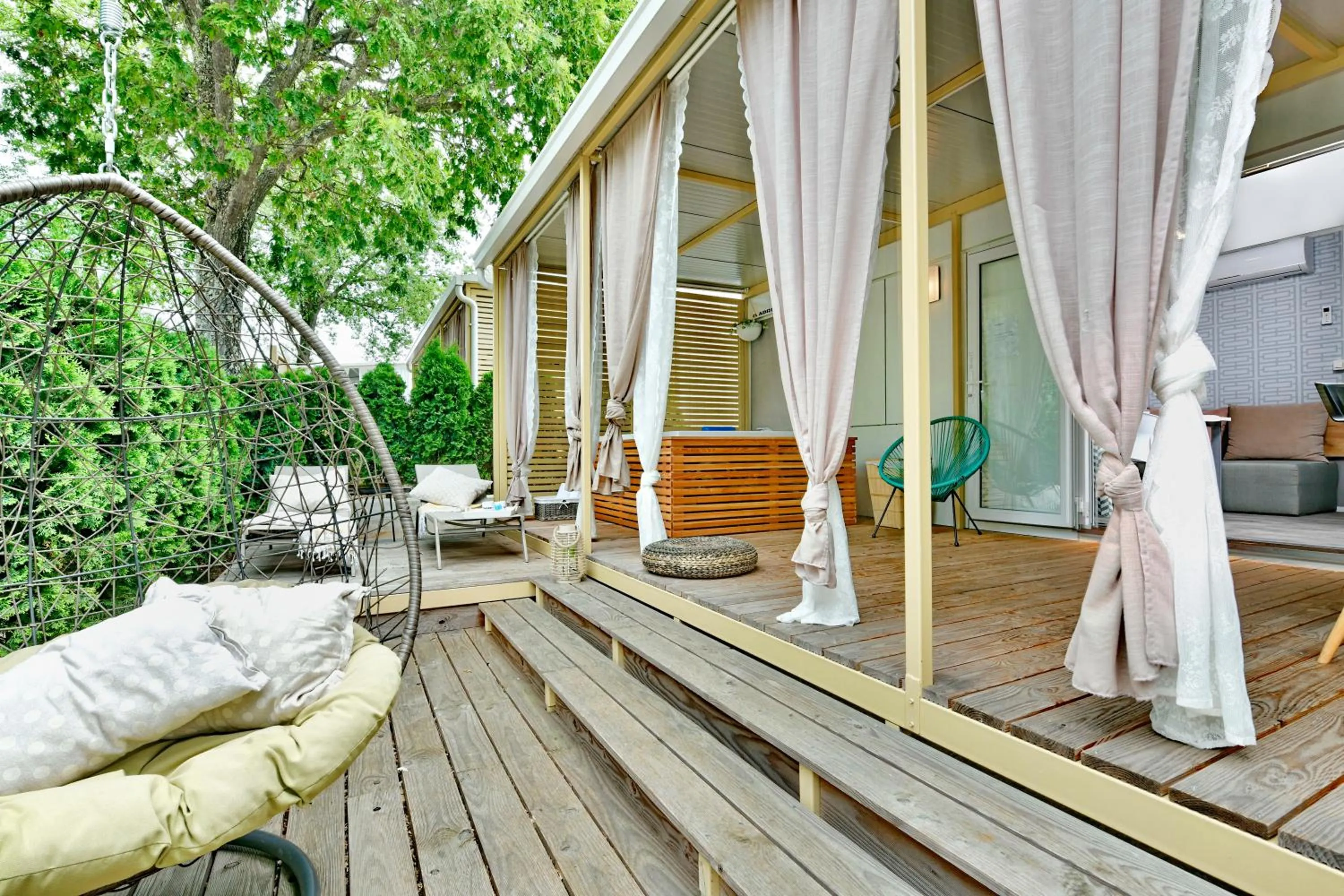 Balcony/Terrace in Polidor Camping Resort