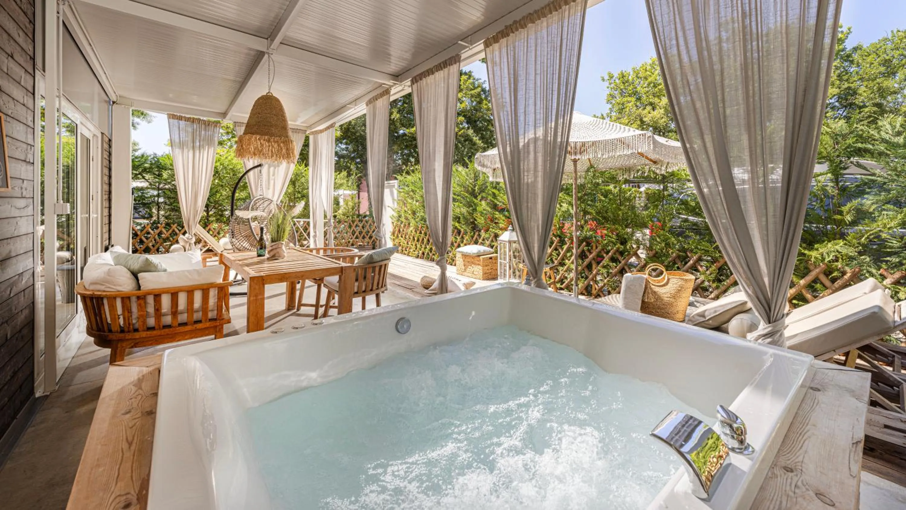 Patio in Polidor Camping Resort