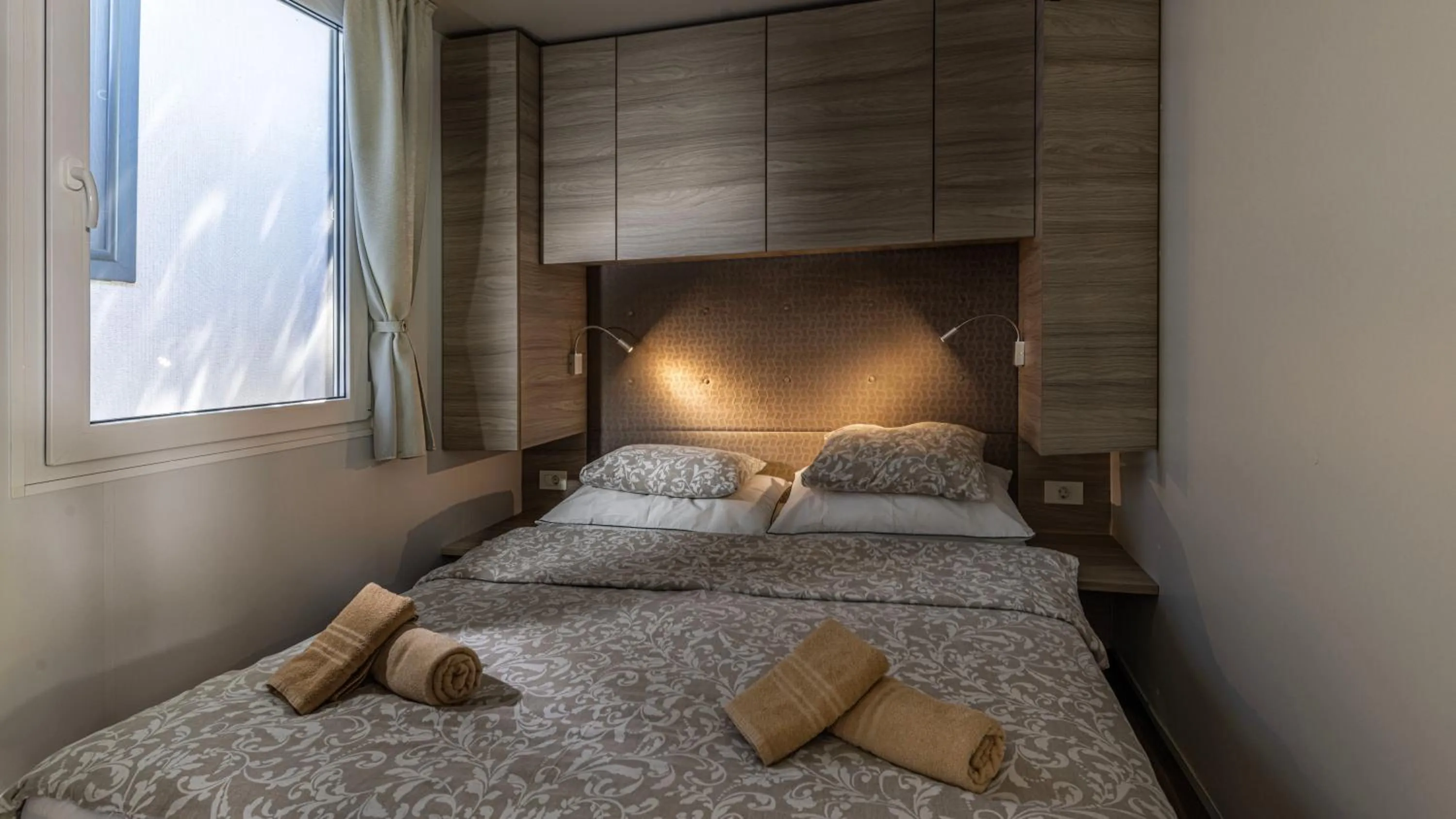 Bed in Polidor Camping Resort