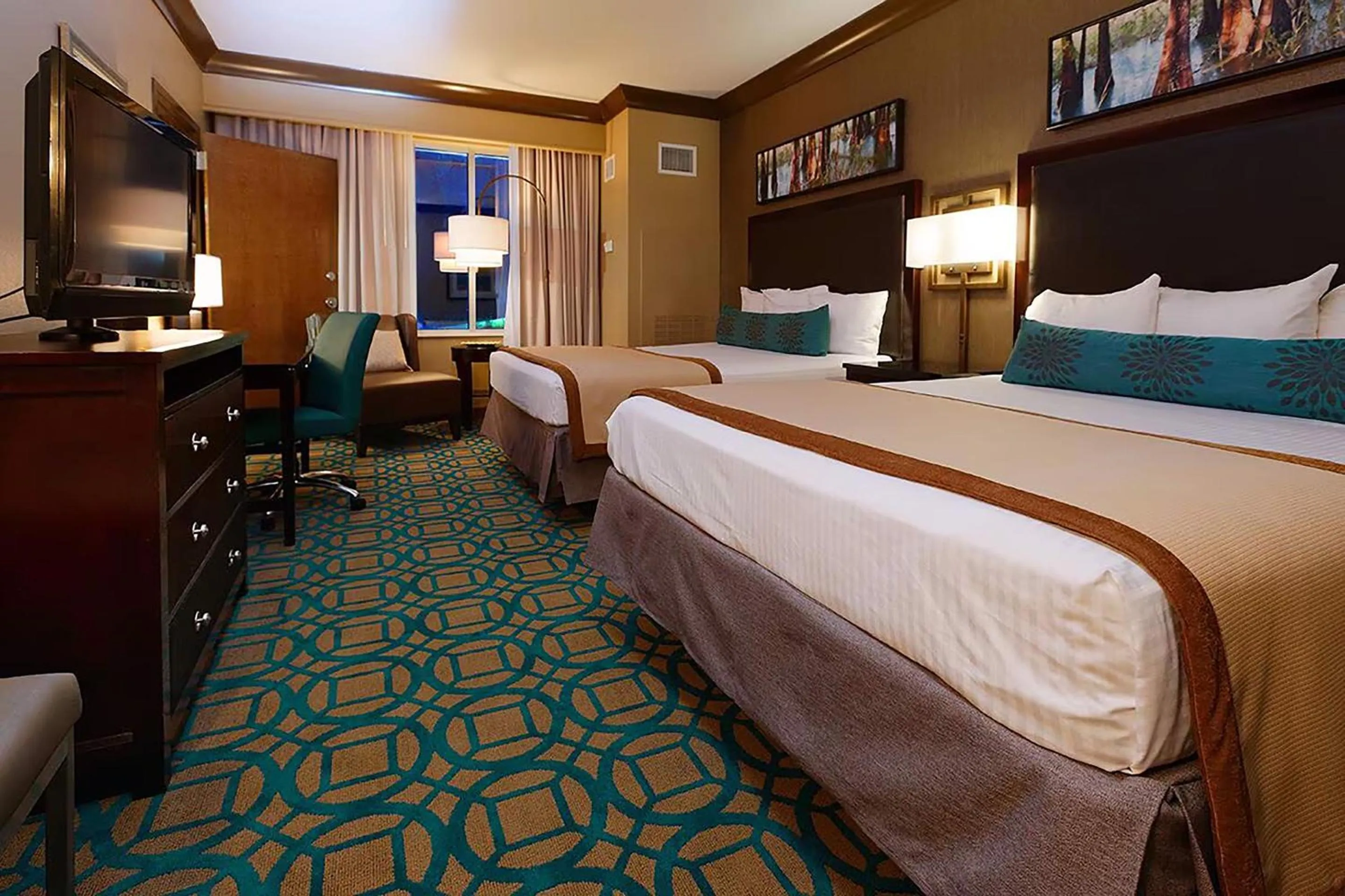 Bed in Riverwalk Casino Hotel