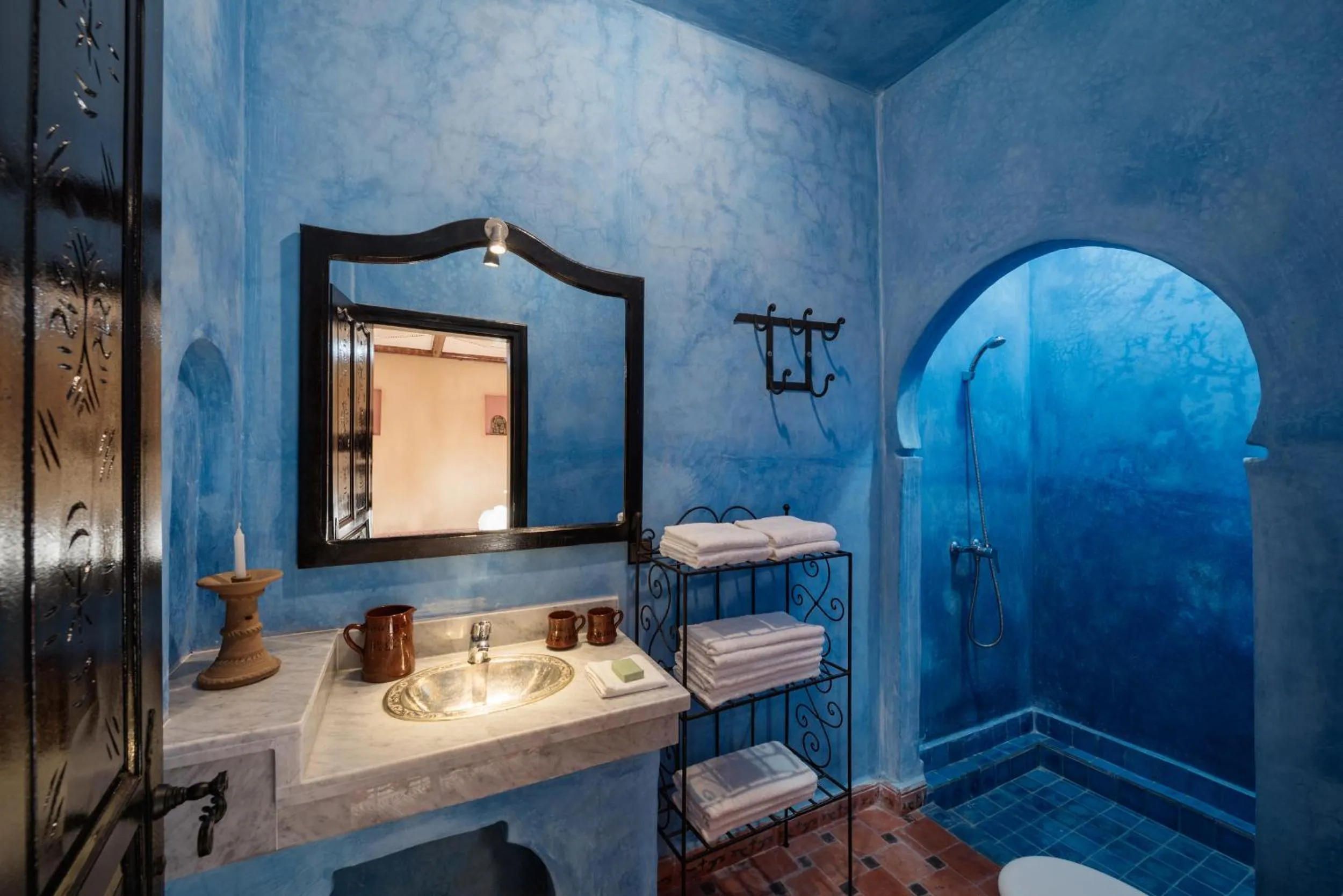 Bathroom in Ouirgane Ecolodge