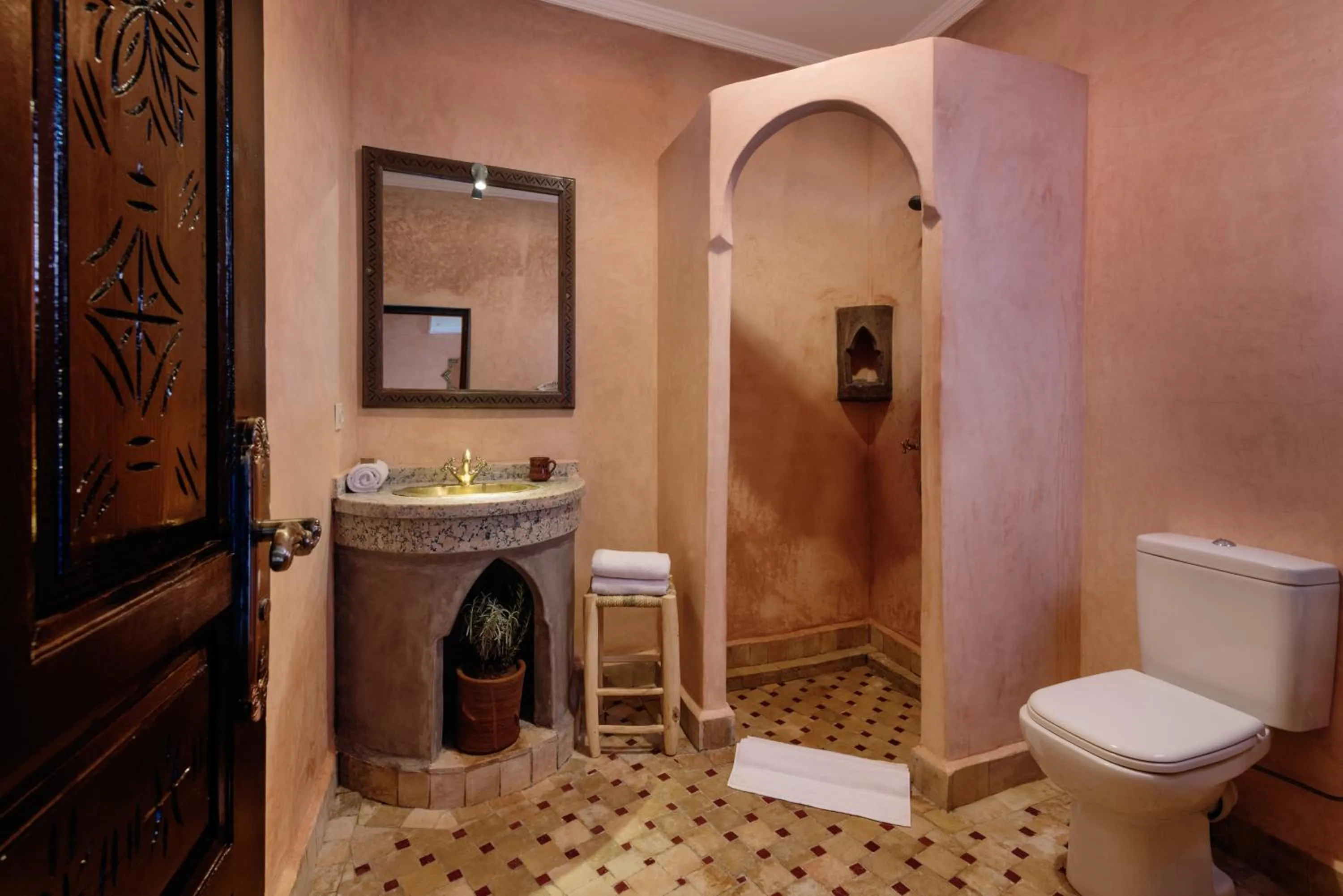 Bathroom in Ouirgane Ecolodge