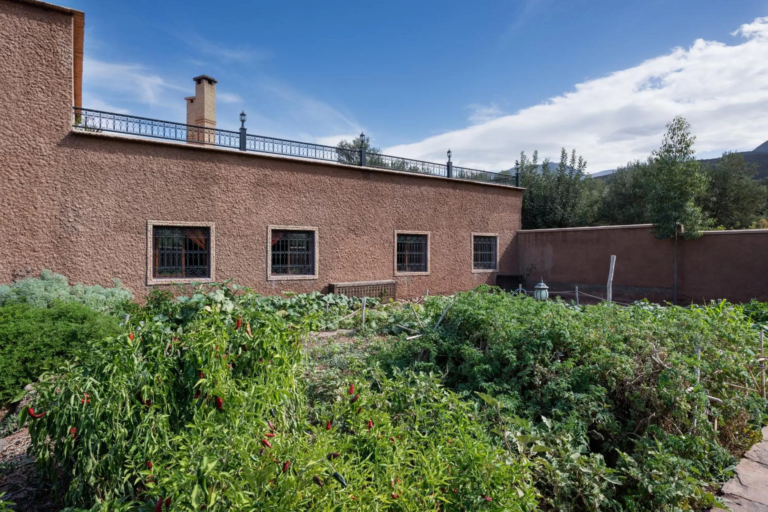 Facade/entrance in Ouirgane Ecolodge