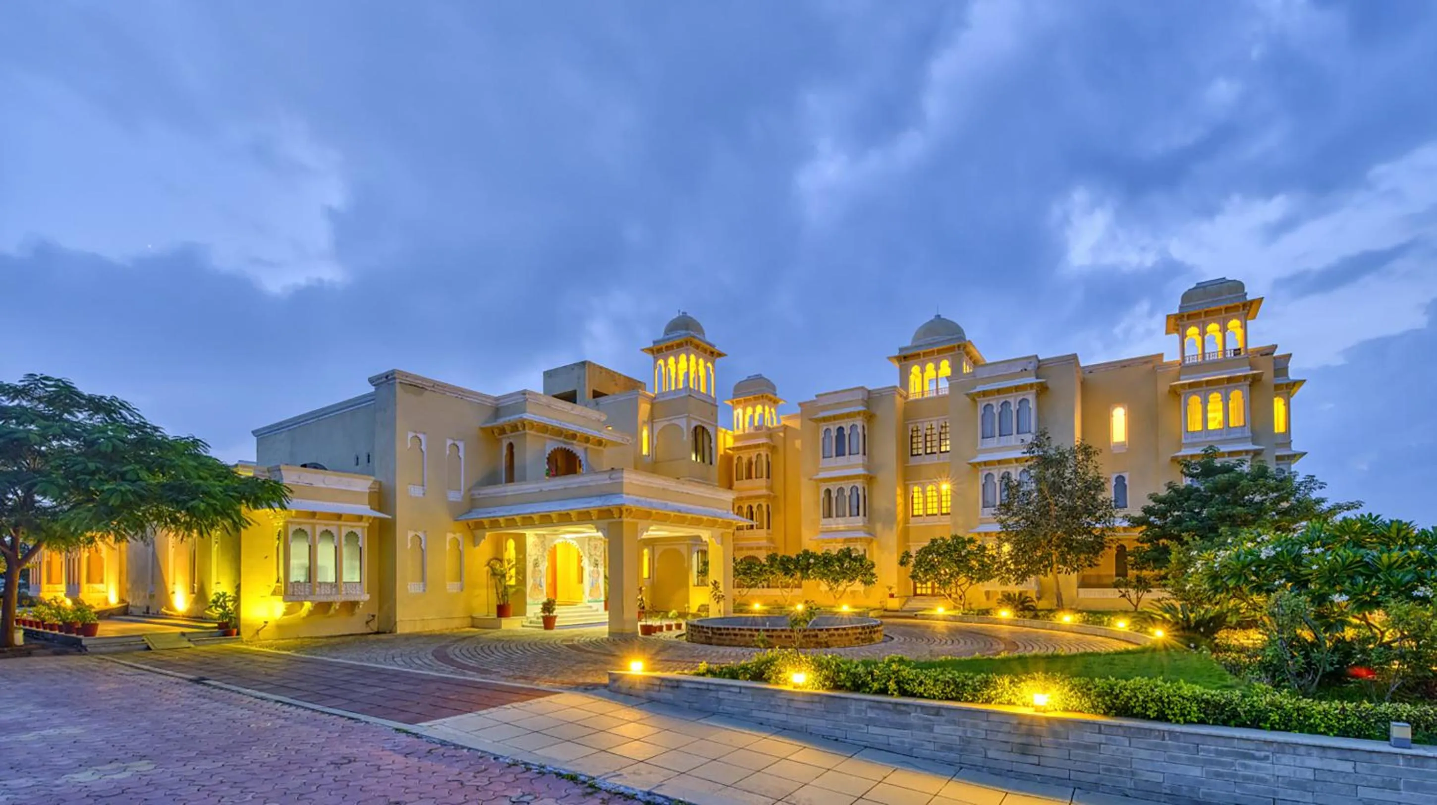 Property building in jüSTa Brij Bhoomi Resort, Nathdwara