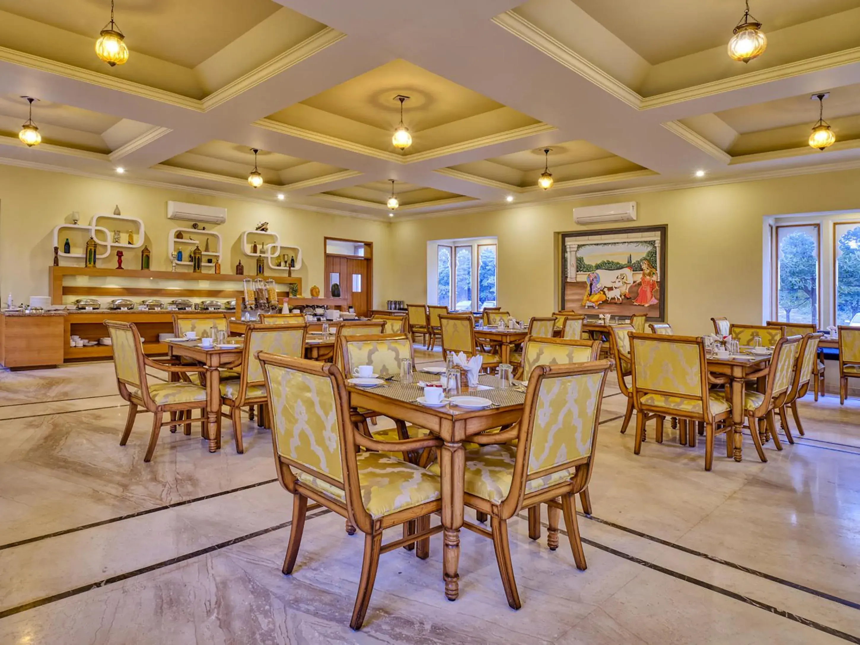 Restaurant/places to eat in jüSTa Brij Bhoomi Resort, Nathdwara Restaurant/places to eat in jüSTa Brij Bhoomi Resort, Nathdwara