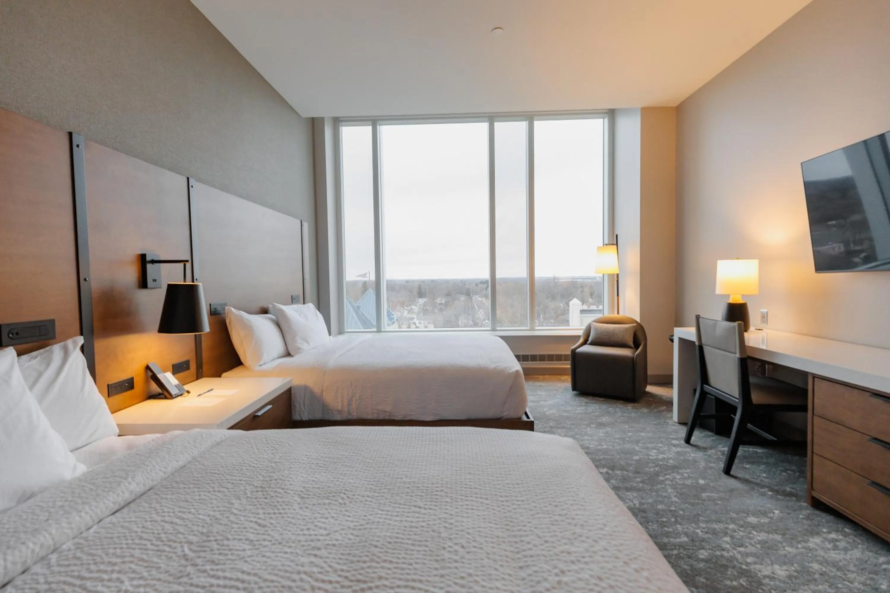 Bed in Highpoint Hotel